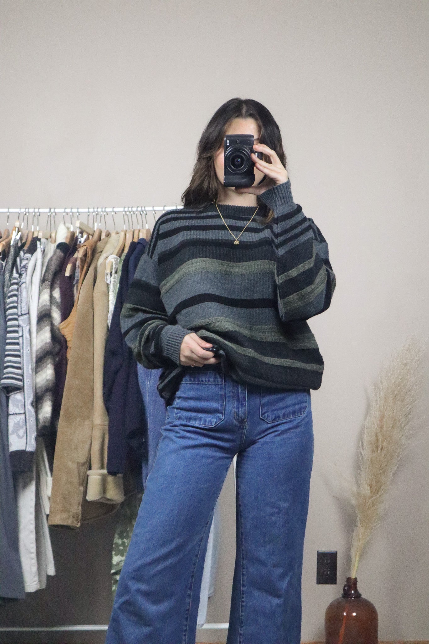 Made in Canada x Textured Striped Knit (M/L)