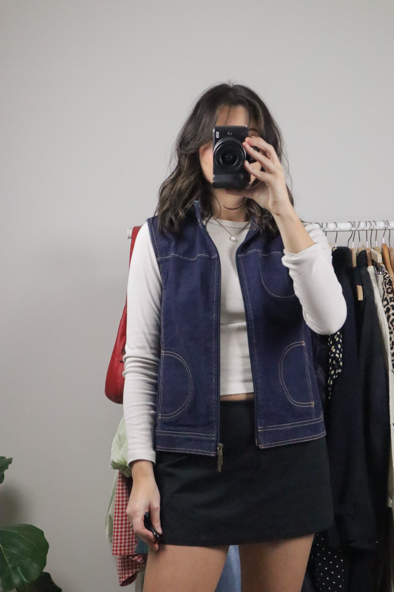 Vintage x Denim Vest (S)