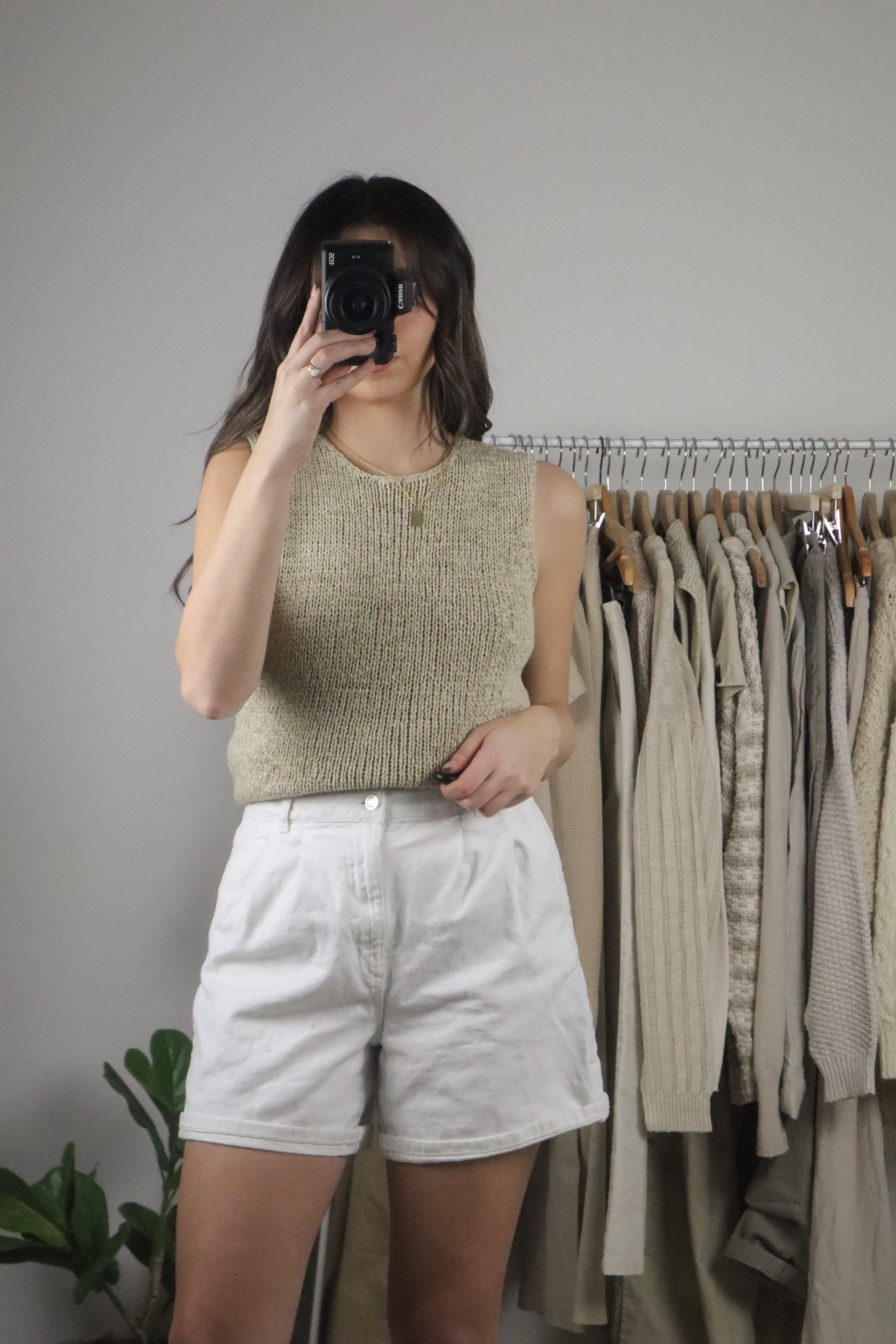 Vintage x Knit Tank (S/M)