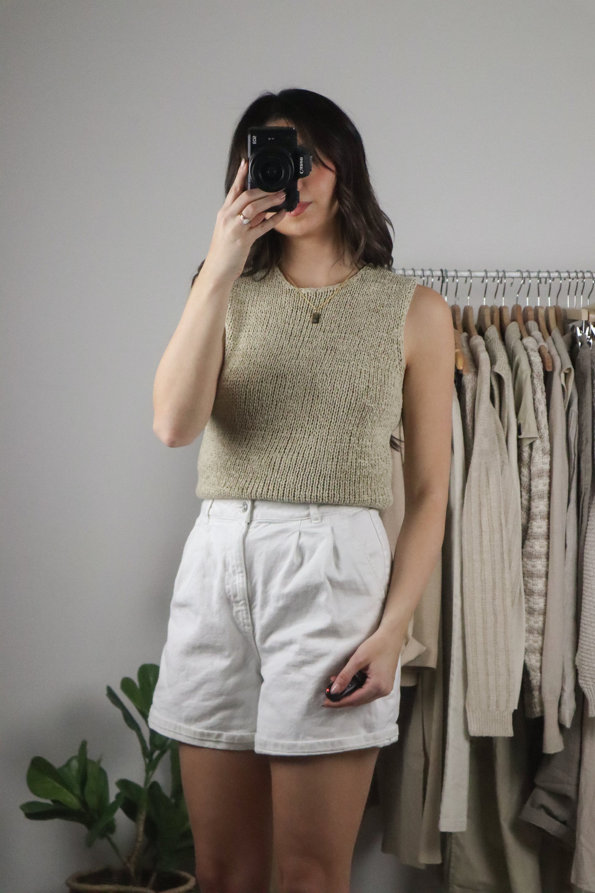 Vintage x Knit Tank (S/M)