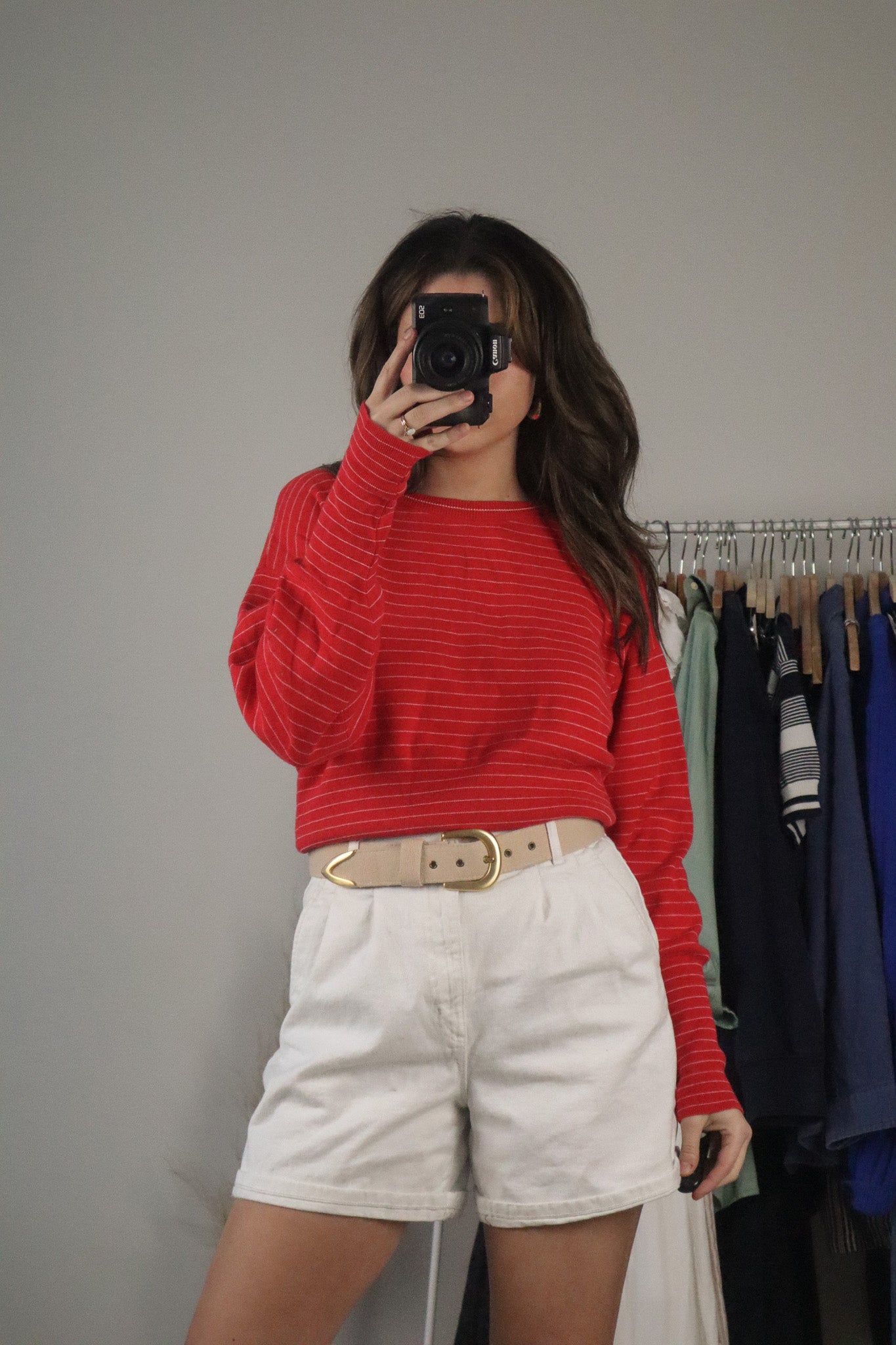 Vintage x Striped Long Sleeve (S)