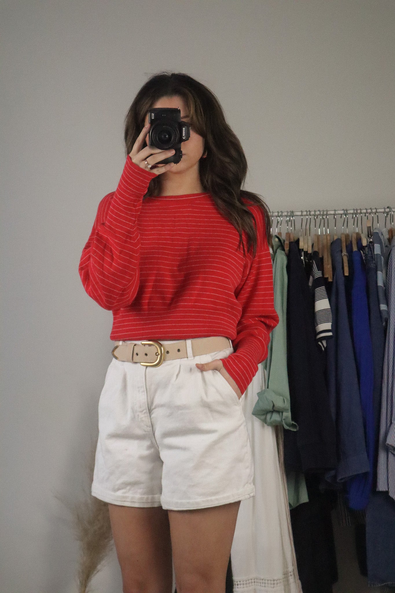 Vintage x Striped Long Sleeve (S)