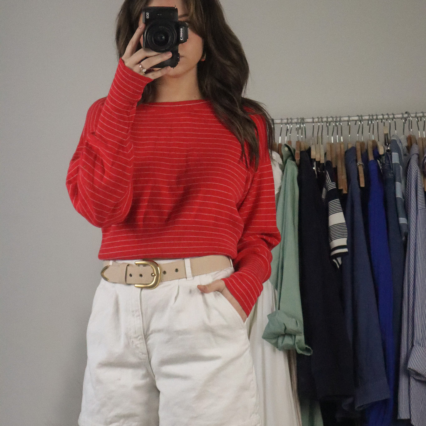 Vintage x Striped Long Sleeve (S)