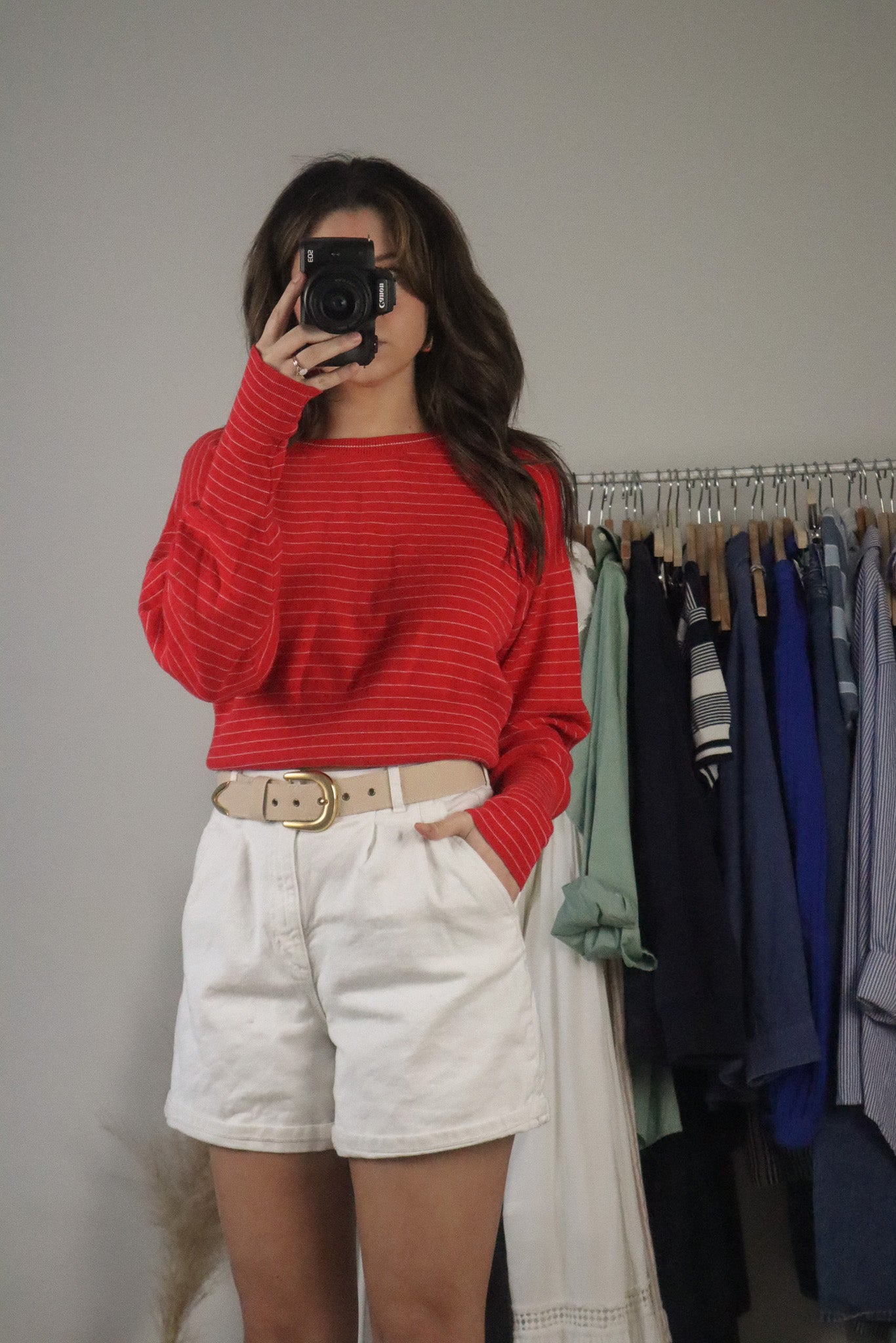Vintage x Striped Long Sleeve (S)