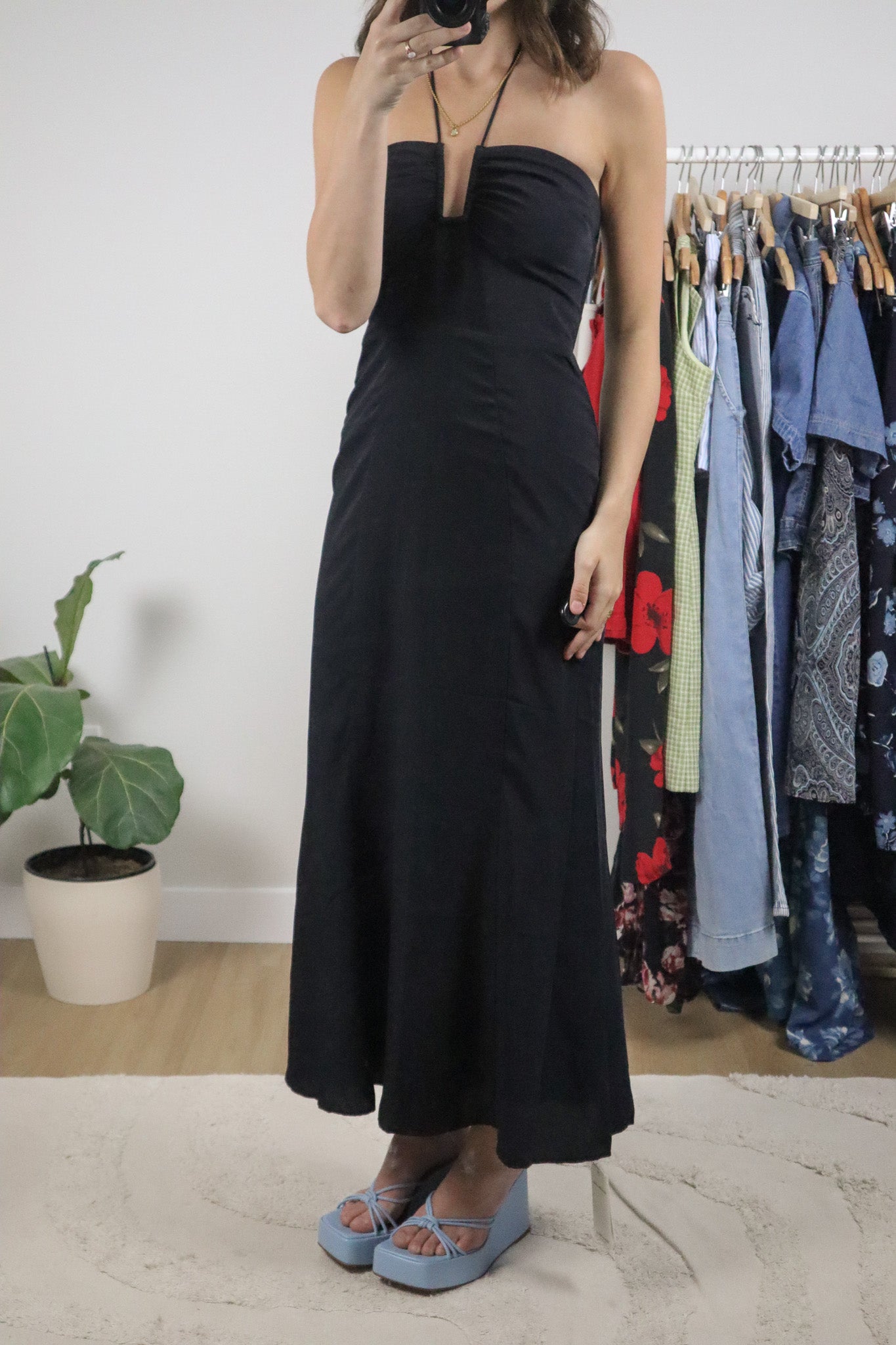 NWT x Abercrombie x Maxi Dress (S)