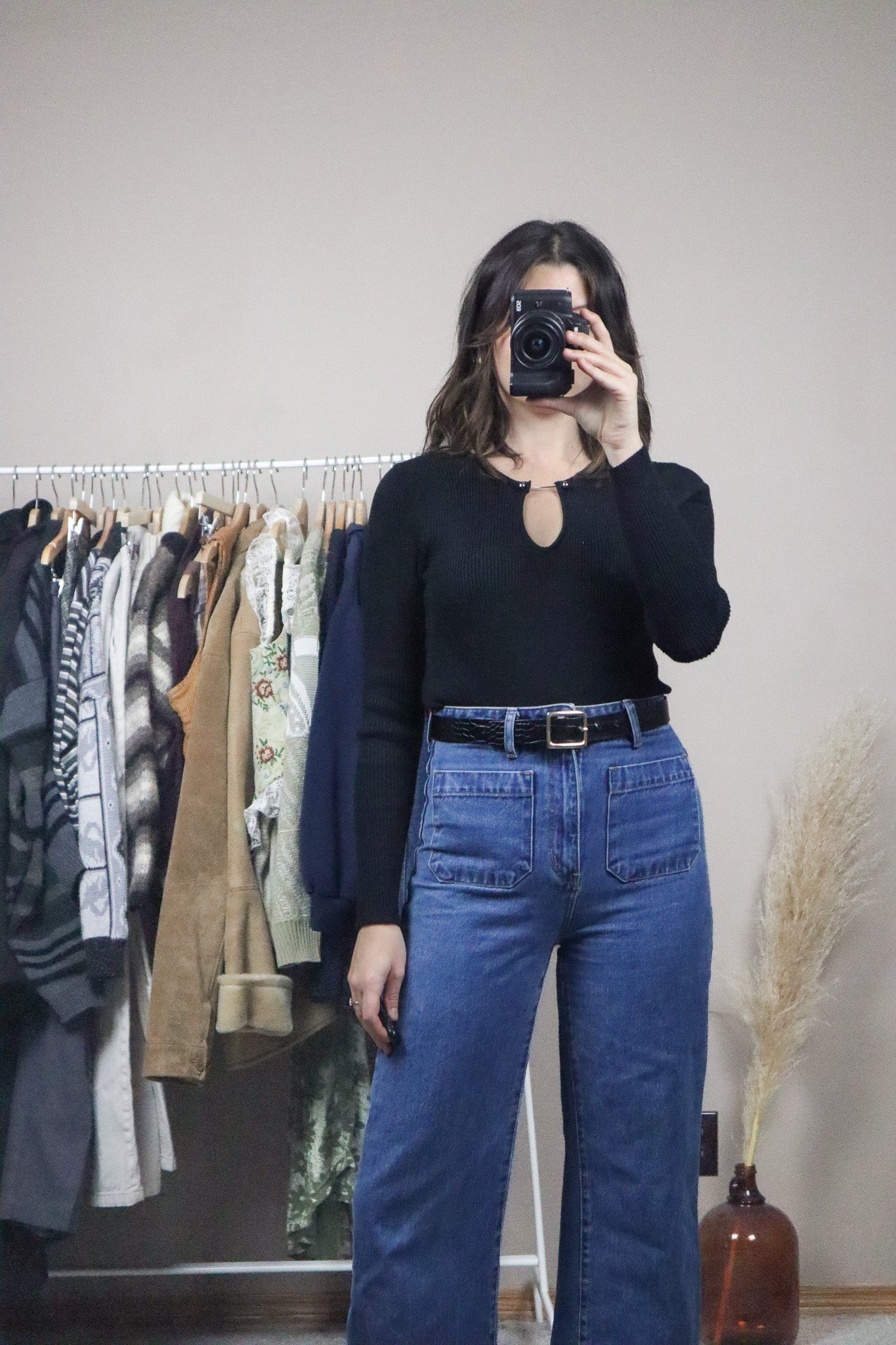 Vintage x Keyhole Long-Sleeve (S/M)