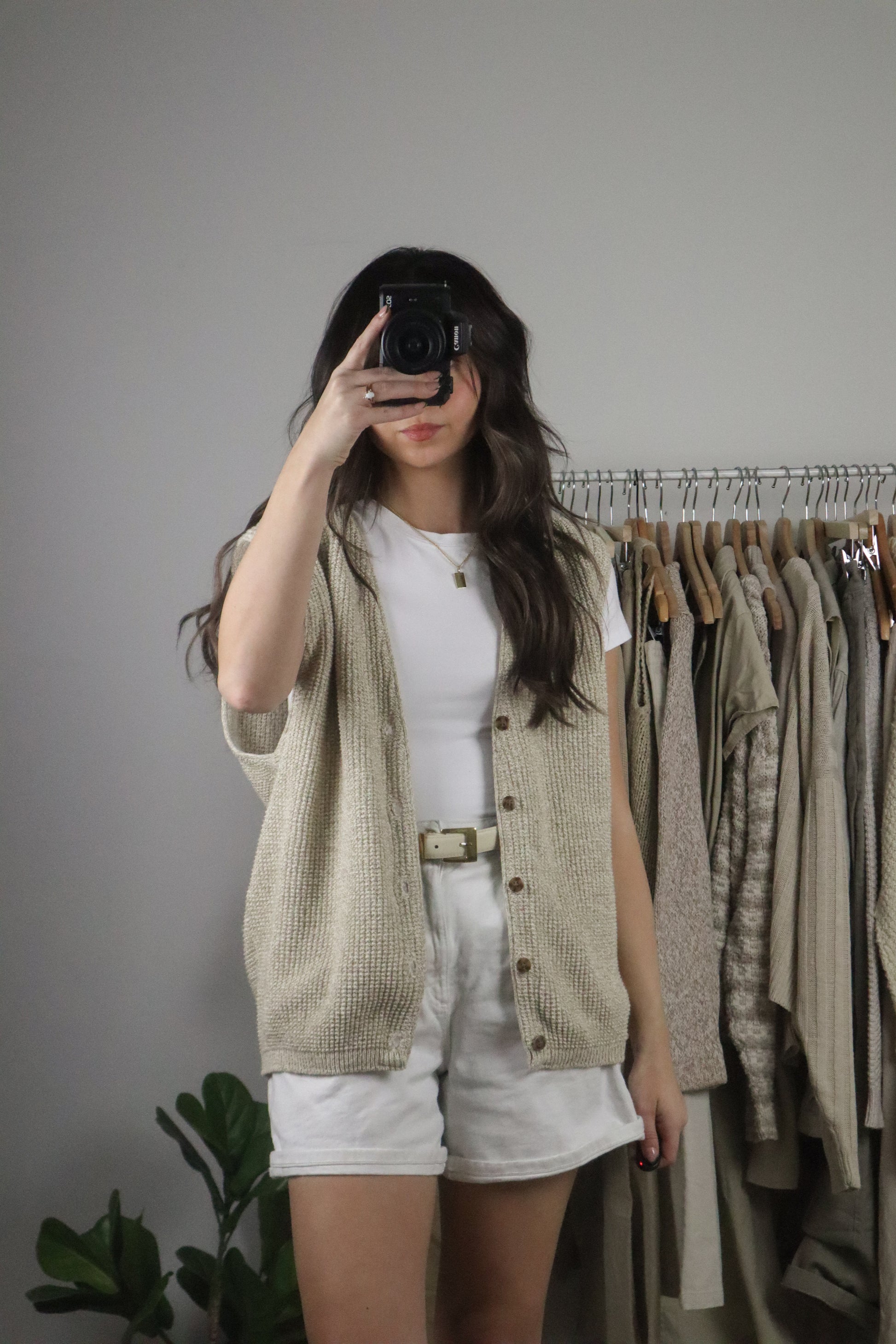 Made in USA x Vintage x Knit Vest (L)