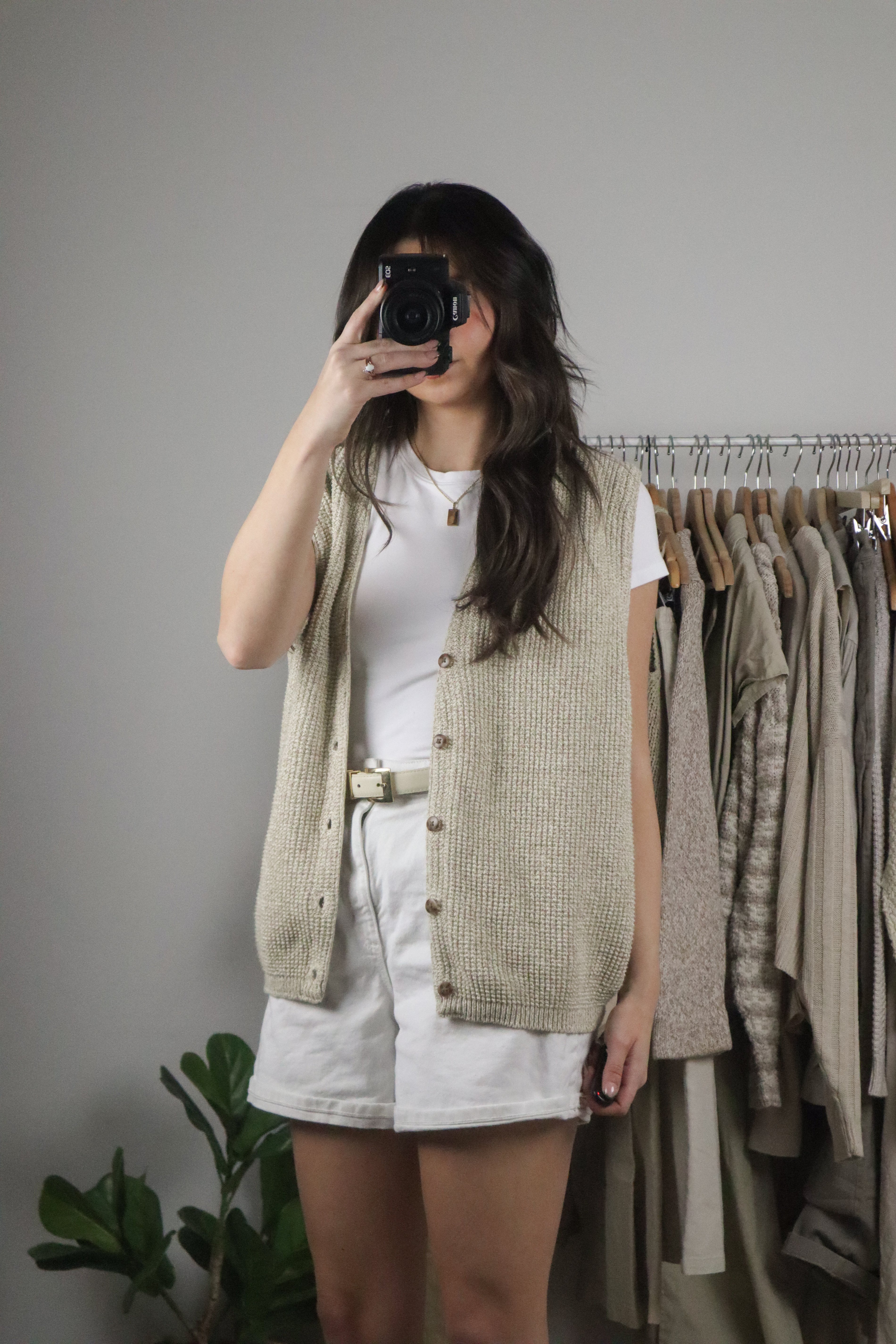 Made in USA x Vintage x Knit Vest (L)