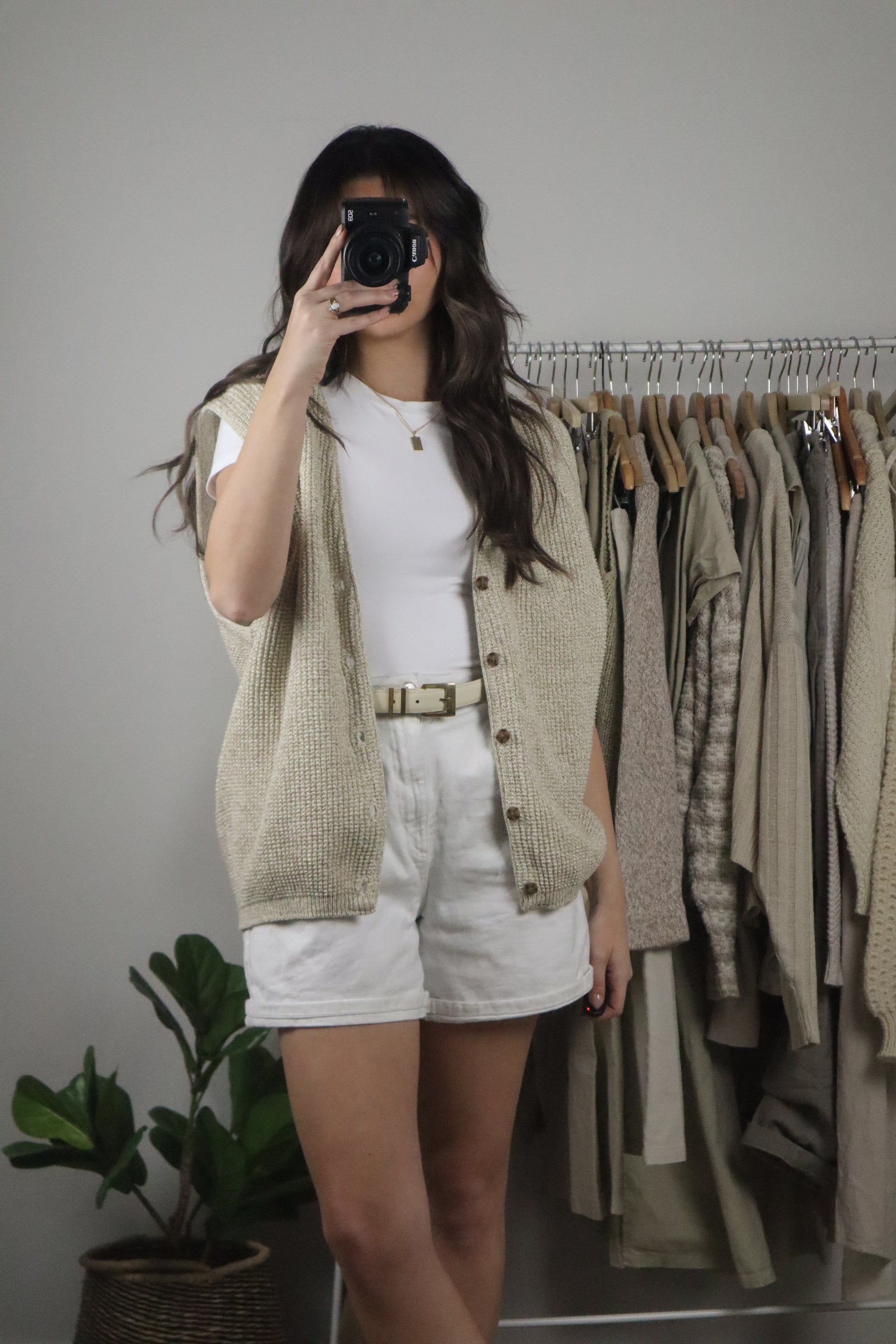 Made in USA x Vintage x Knit Vest (L)