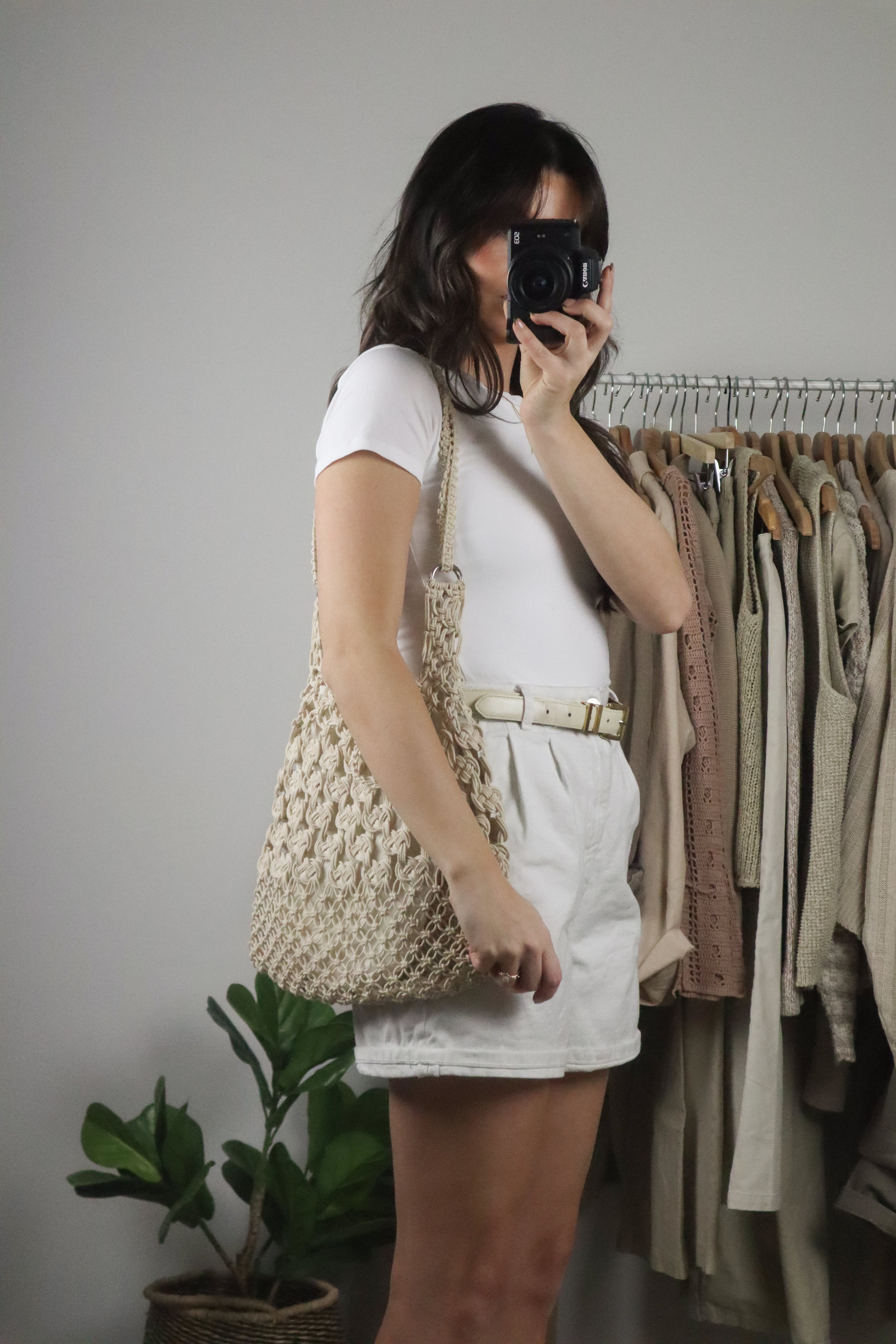 Vintage x Crochet Purse