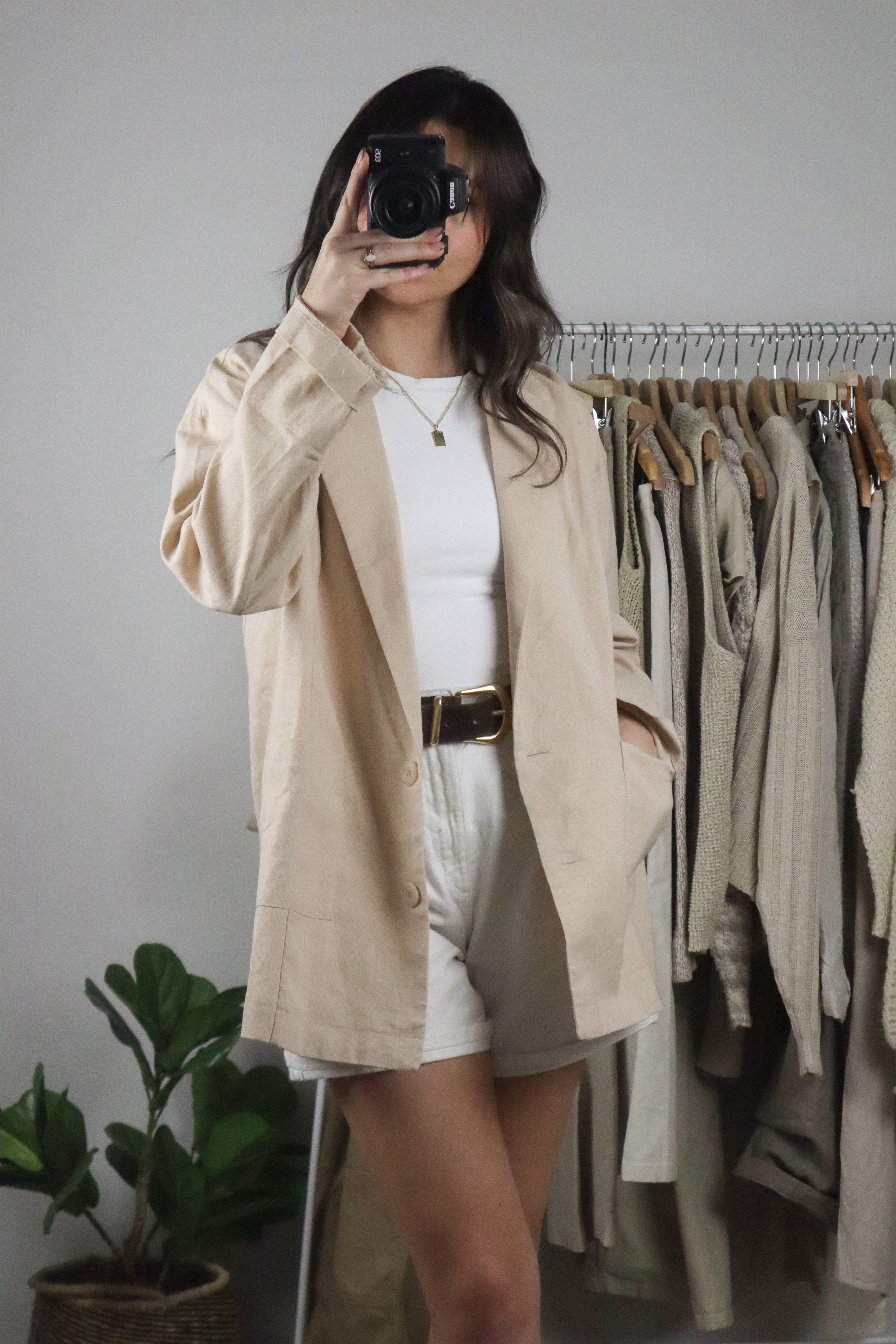 Modern x Linen Blend Blazer (S)