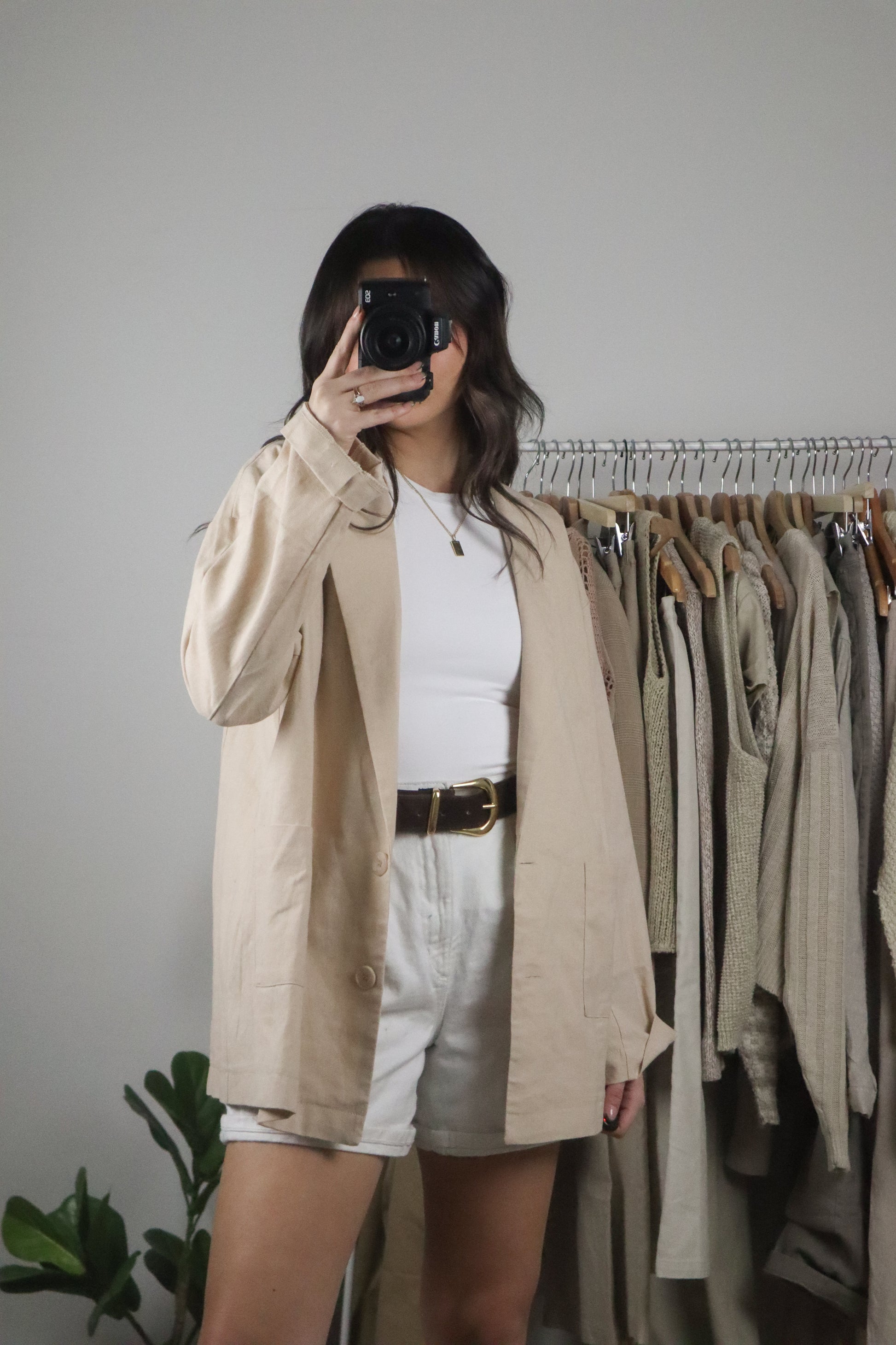 Modern x Linen Blend Blazer (S)