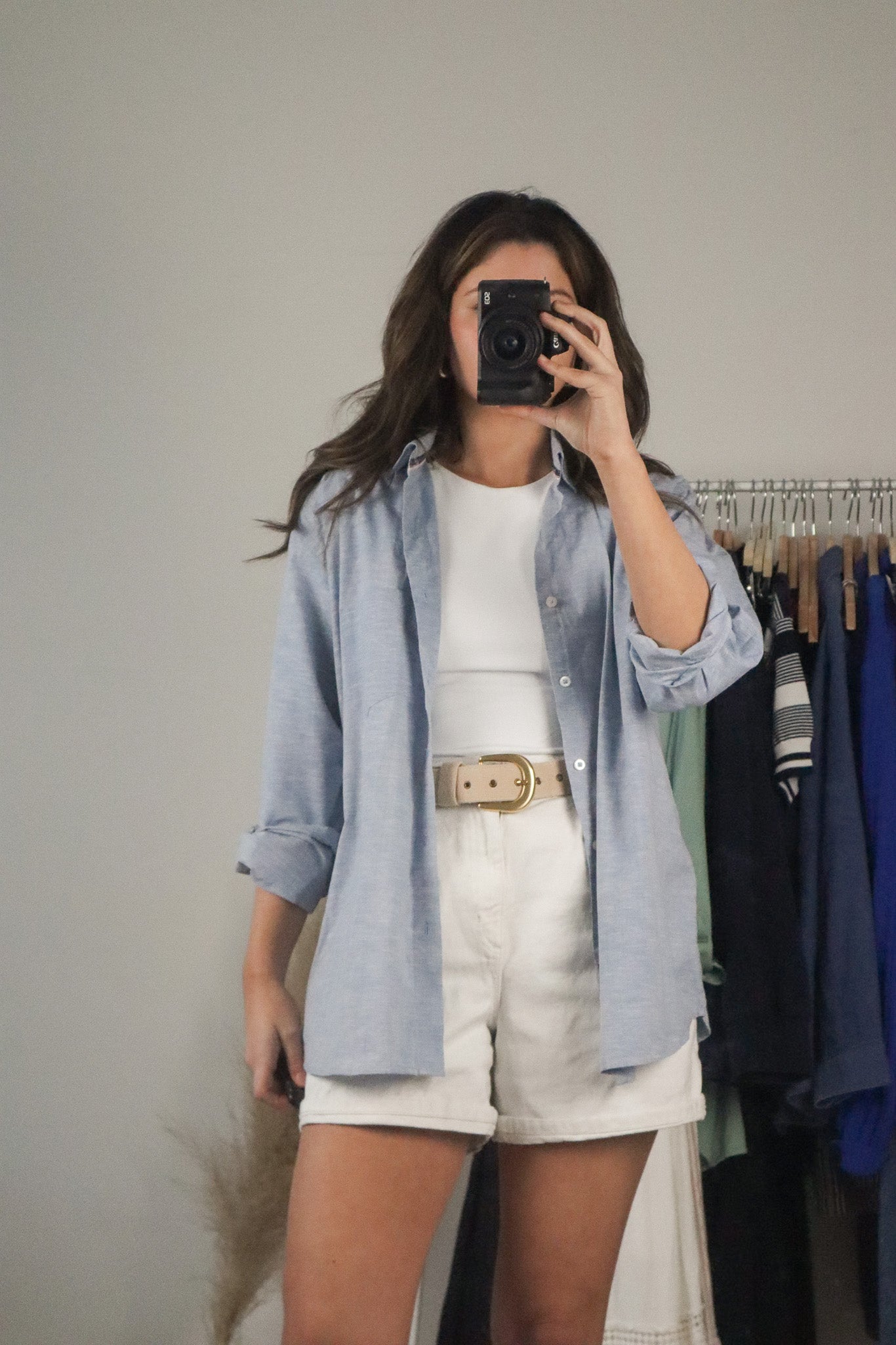 Vintage x Polo Button Up (M/L)