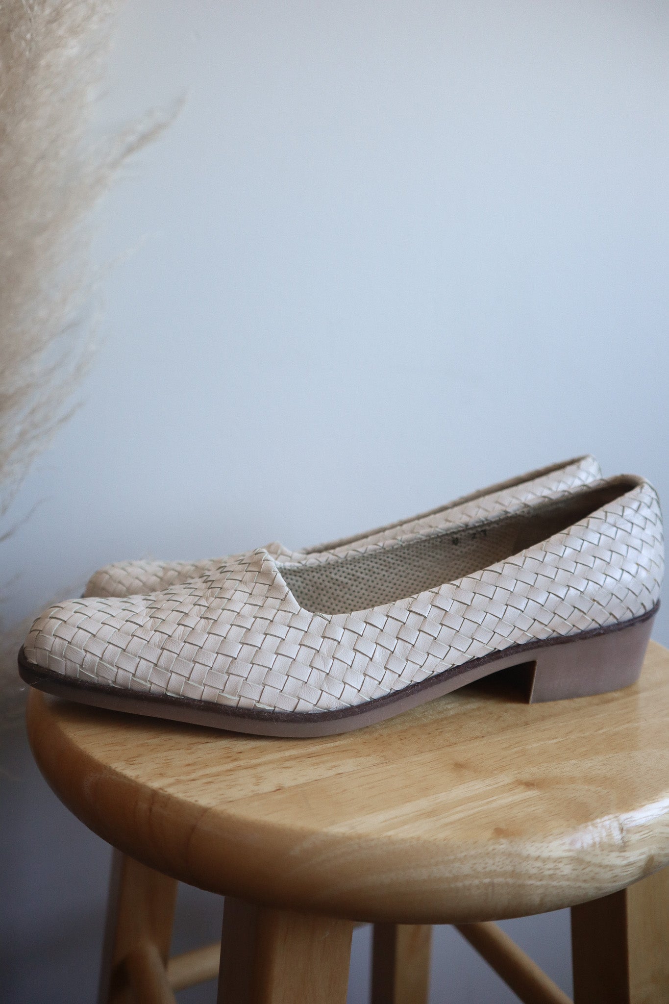 Made in Italy x Vintage x Leather Woven Loafers (7)