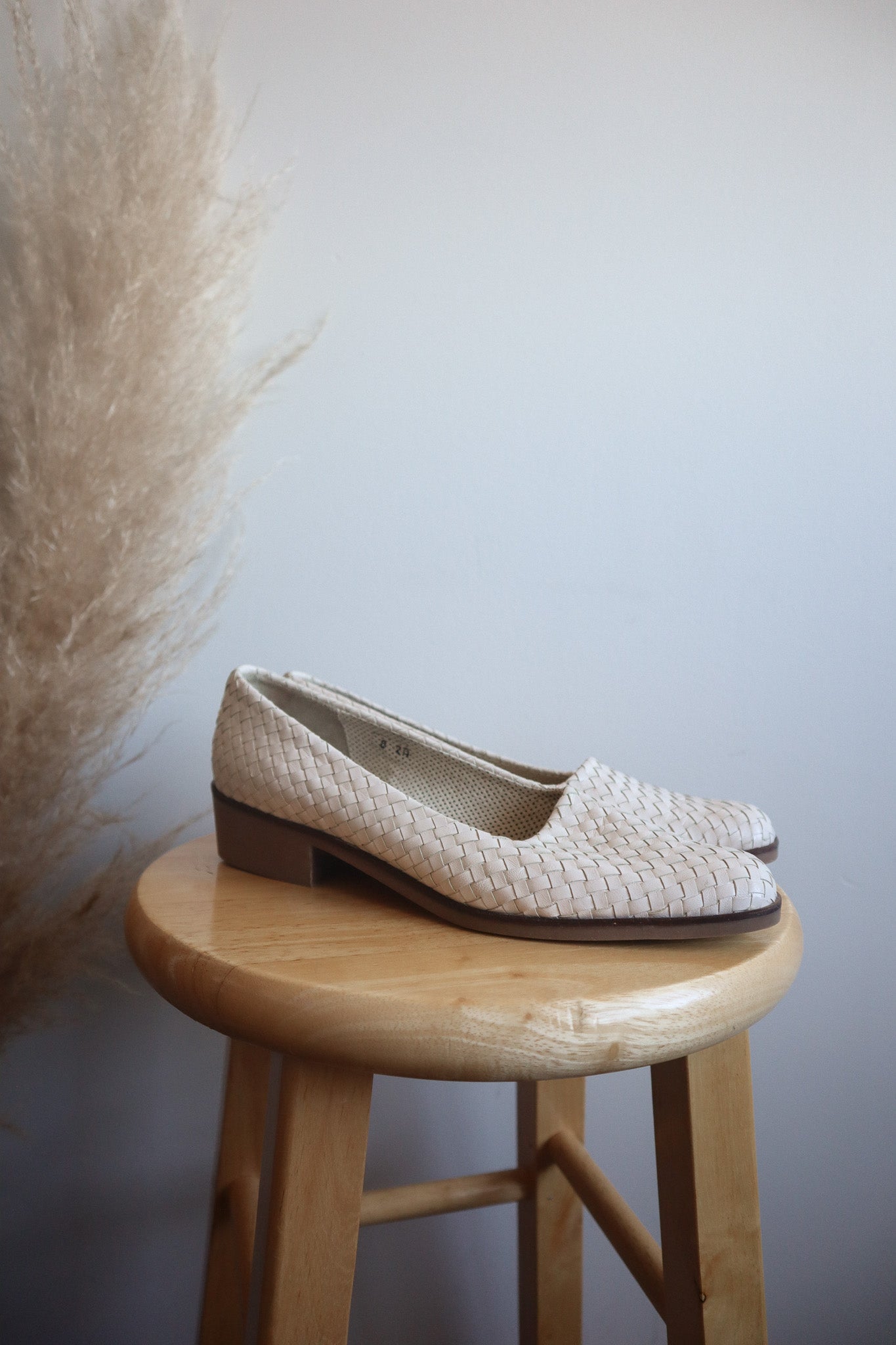 Made in Italy x Vintage x Leather Woven Loafers (7)
