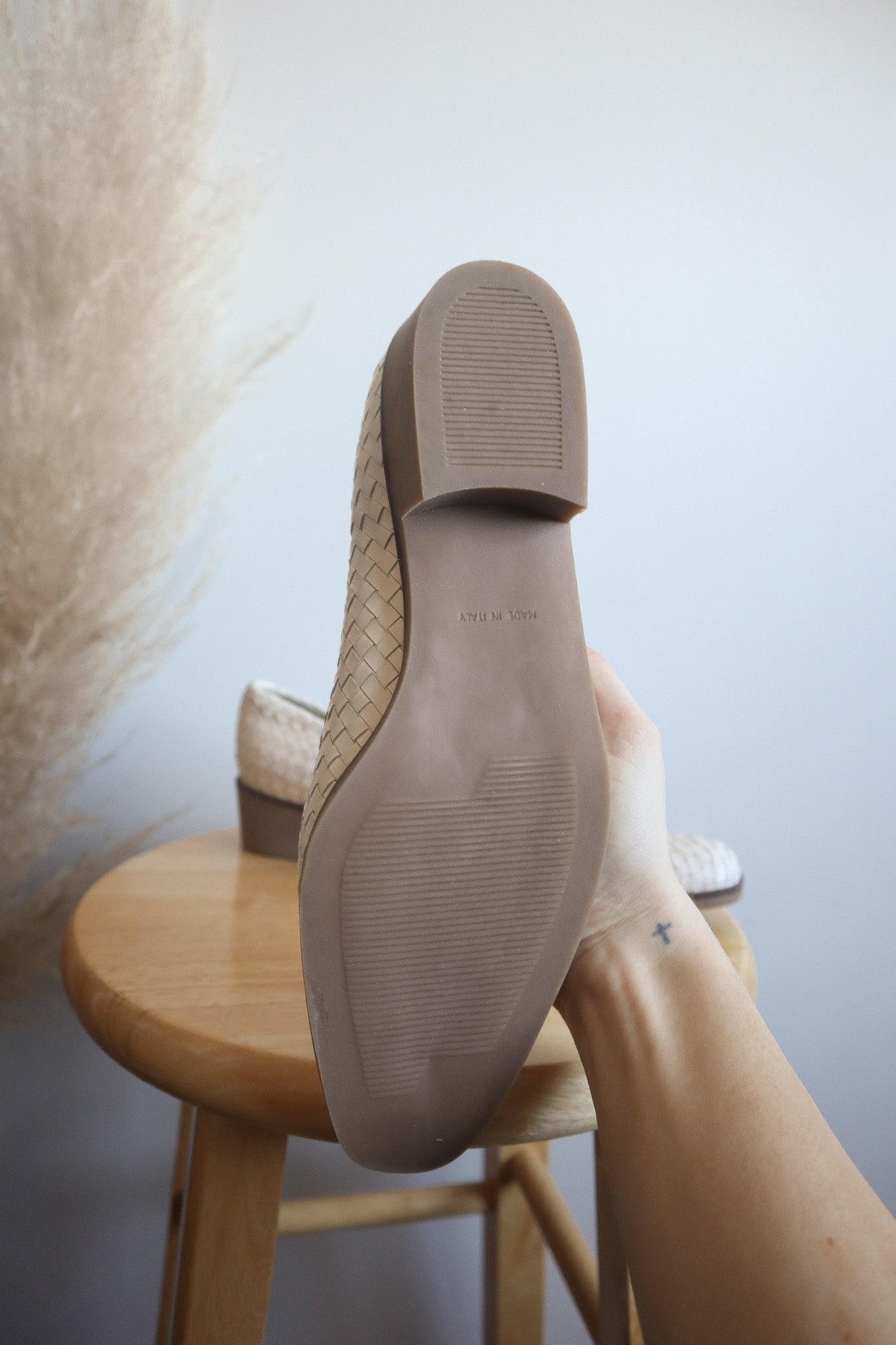 Made in Italy x Vintage x Leather Woven Loafers (7)