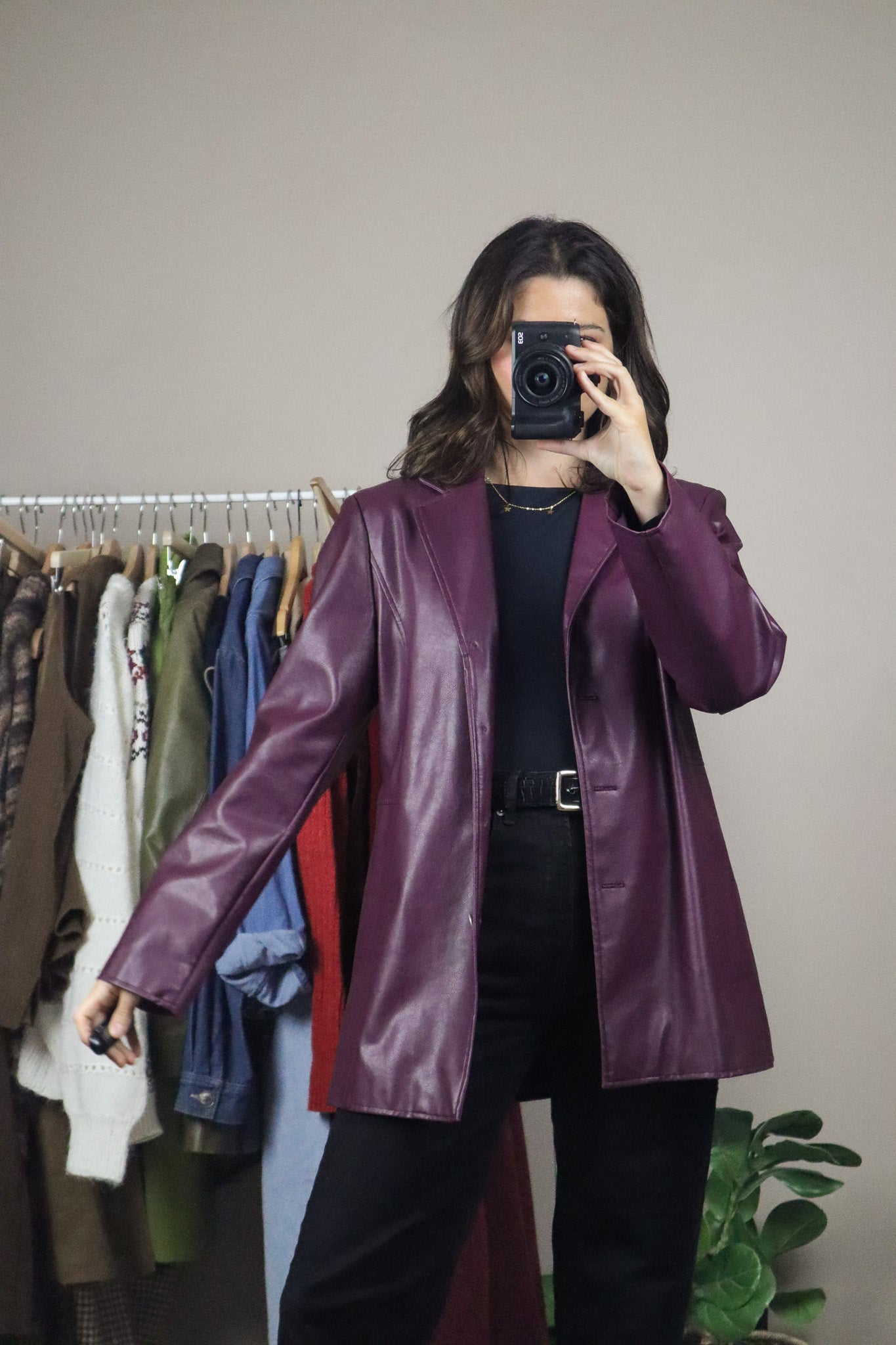 Made in Canada x Vintage x Faux Leather Jacket (8)