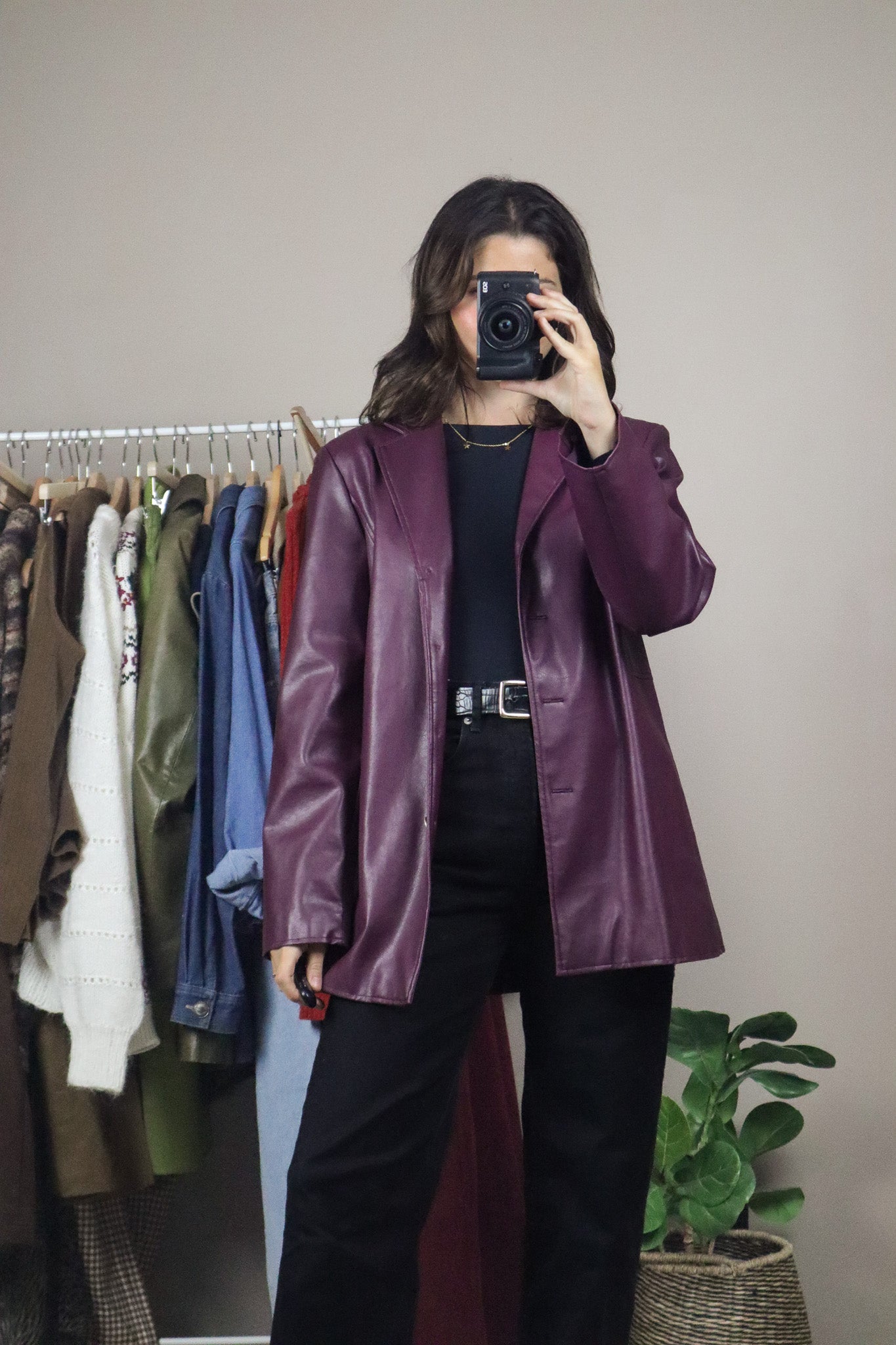 Made in Canada x Vintage x Faux Leather Jacket (8)