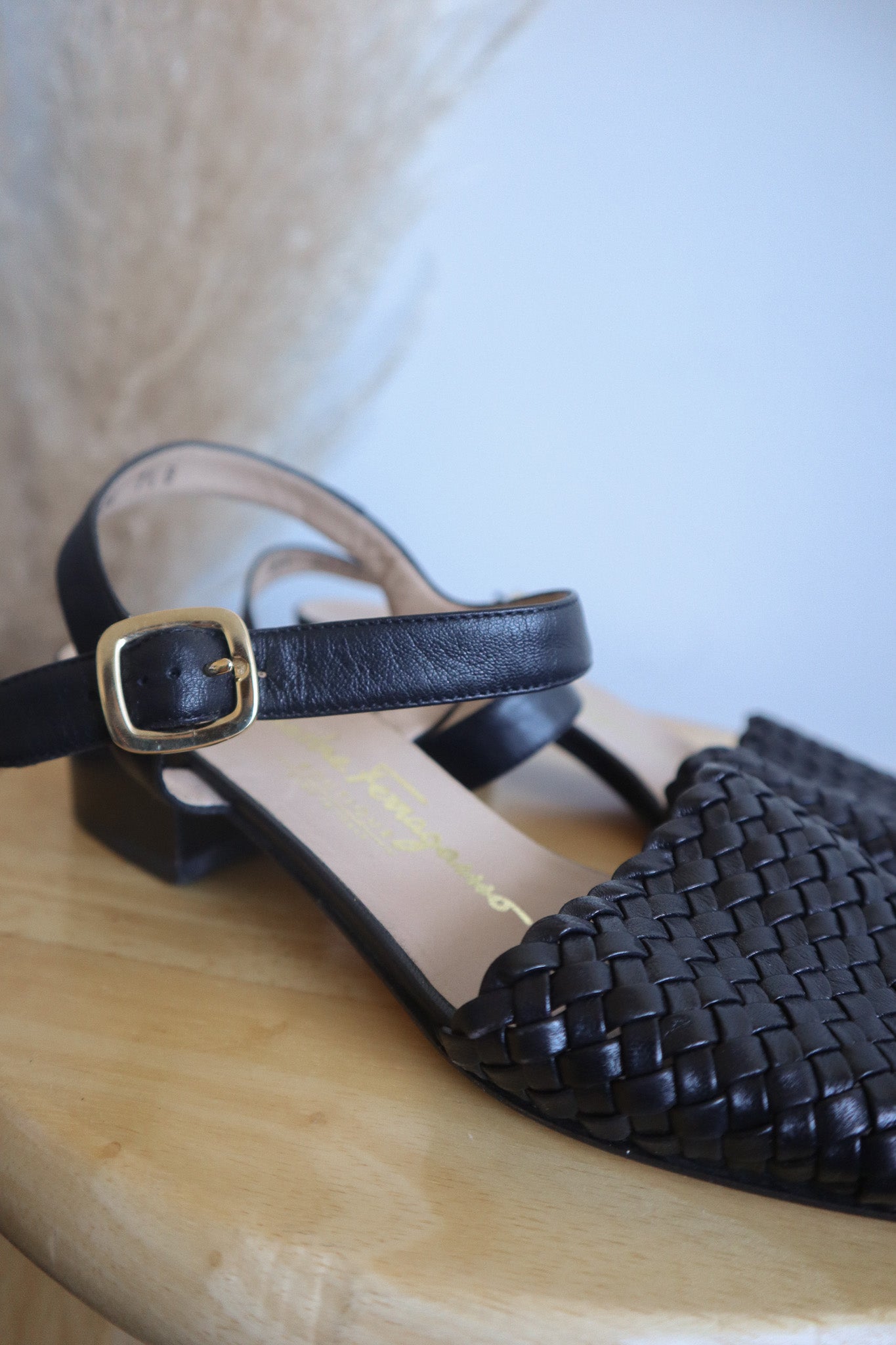 Made in Italy x Ferragamo x Leather Woven Heels (7)