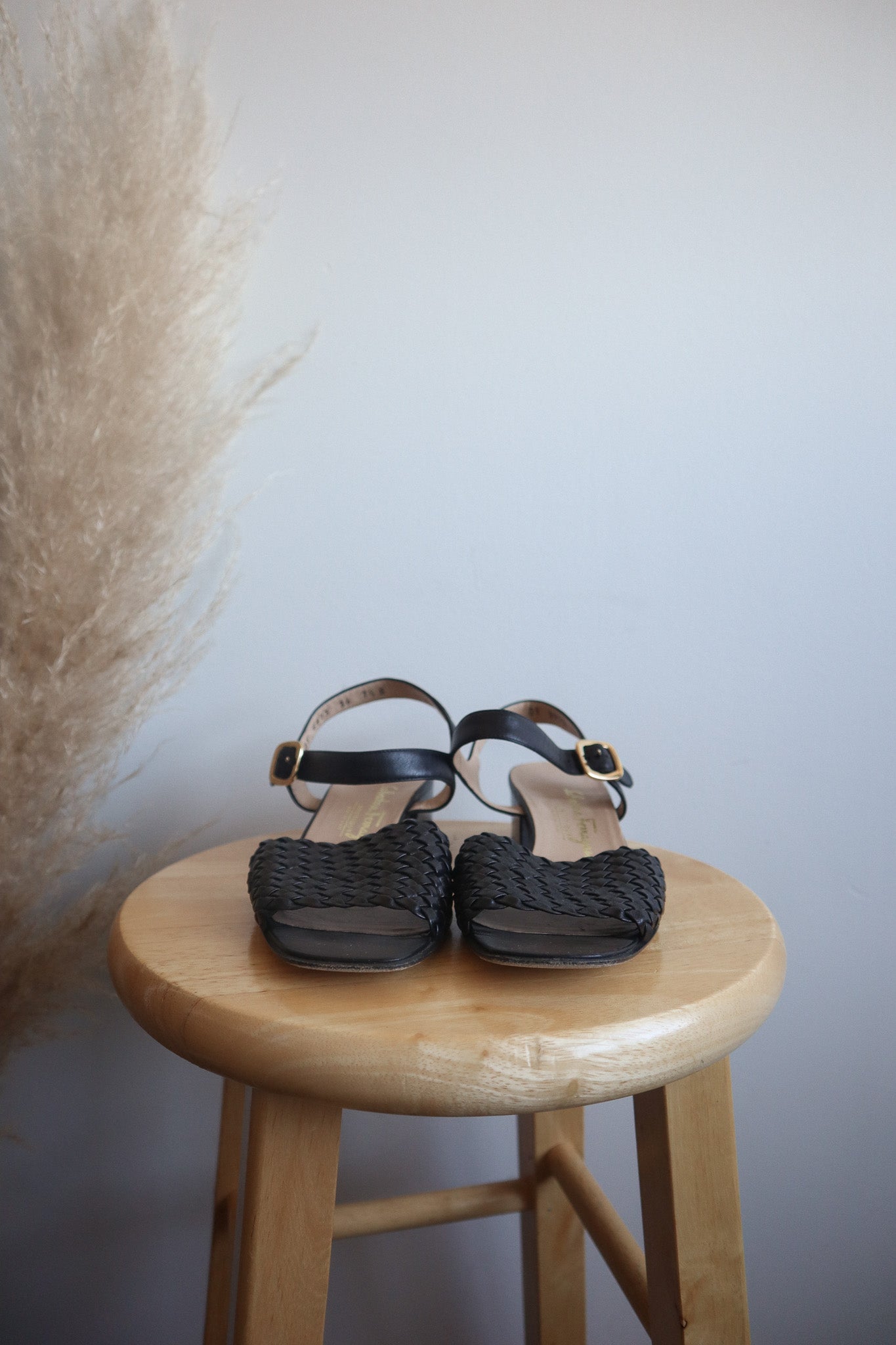 Made in Italy x Ferragamo x Leather Woven Heels (7)