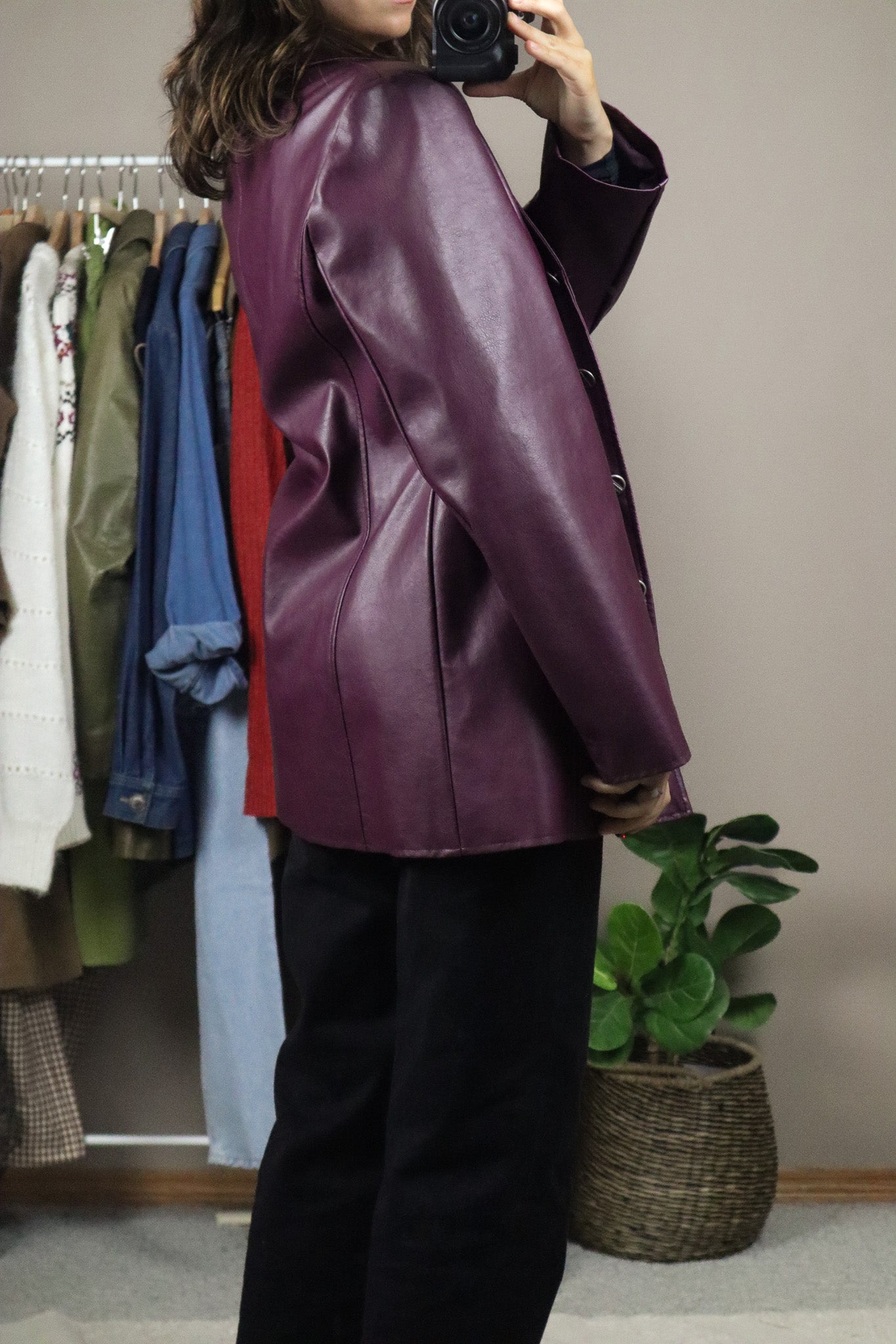 Made in Canada x Vintage x Faux Leather Jacket (8)