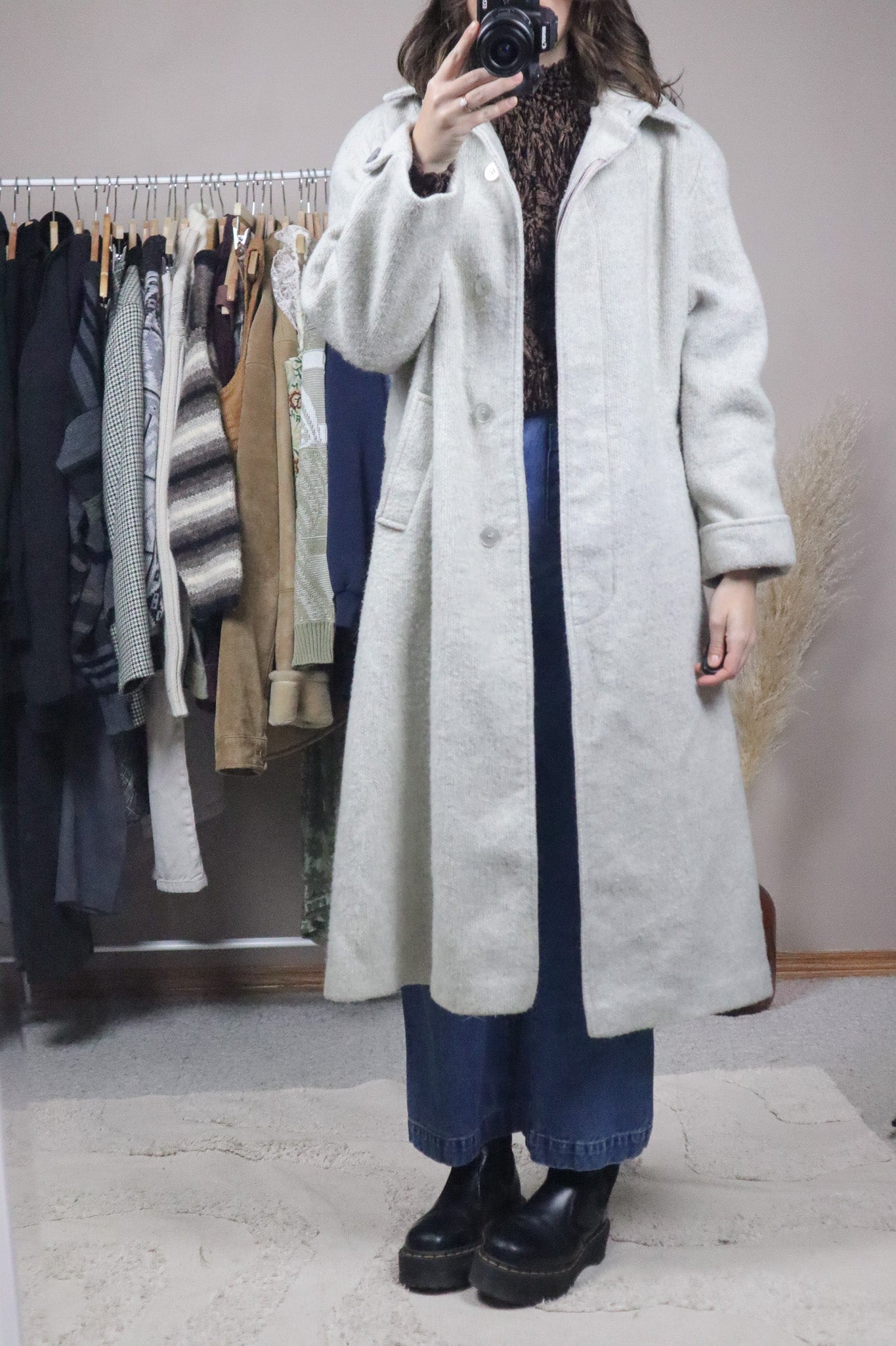 Made in Canada x Vintage x Wool Blend Coat (M)