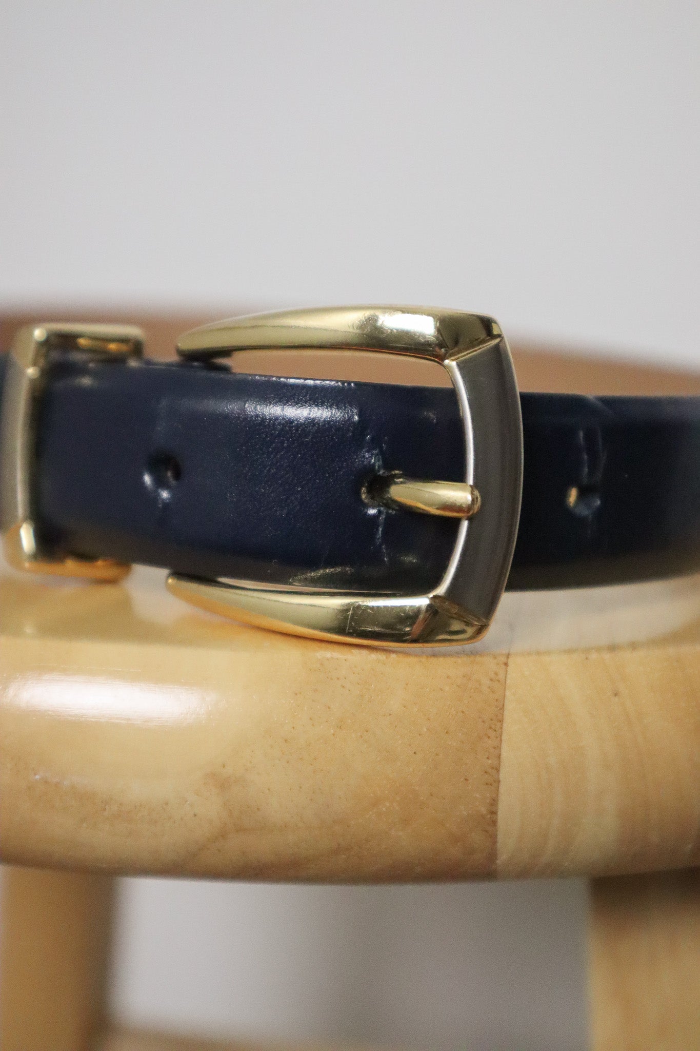 Vintage x Leather Belt (S/M)
