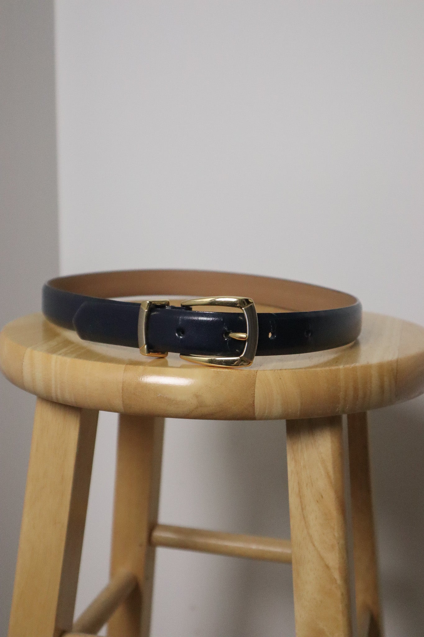 Vintage x Leather Belt (S/M)