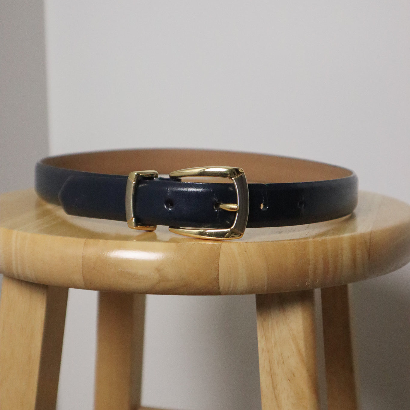 Vintage x Leather Belt (S/M)