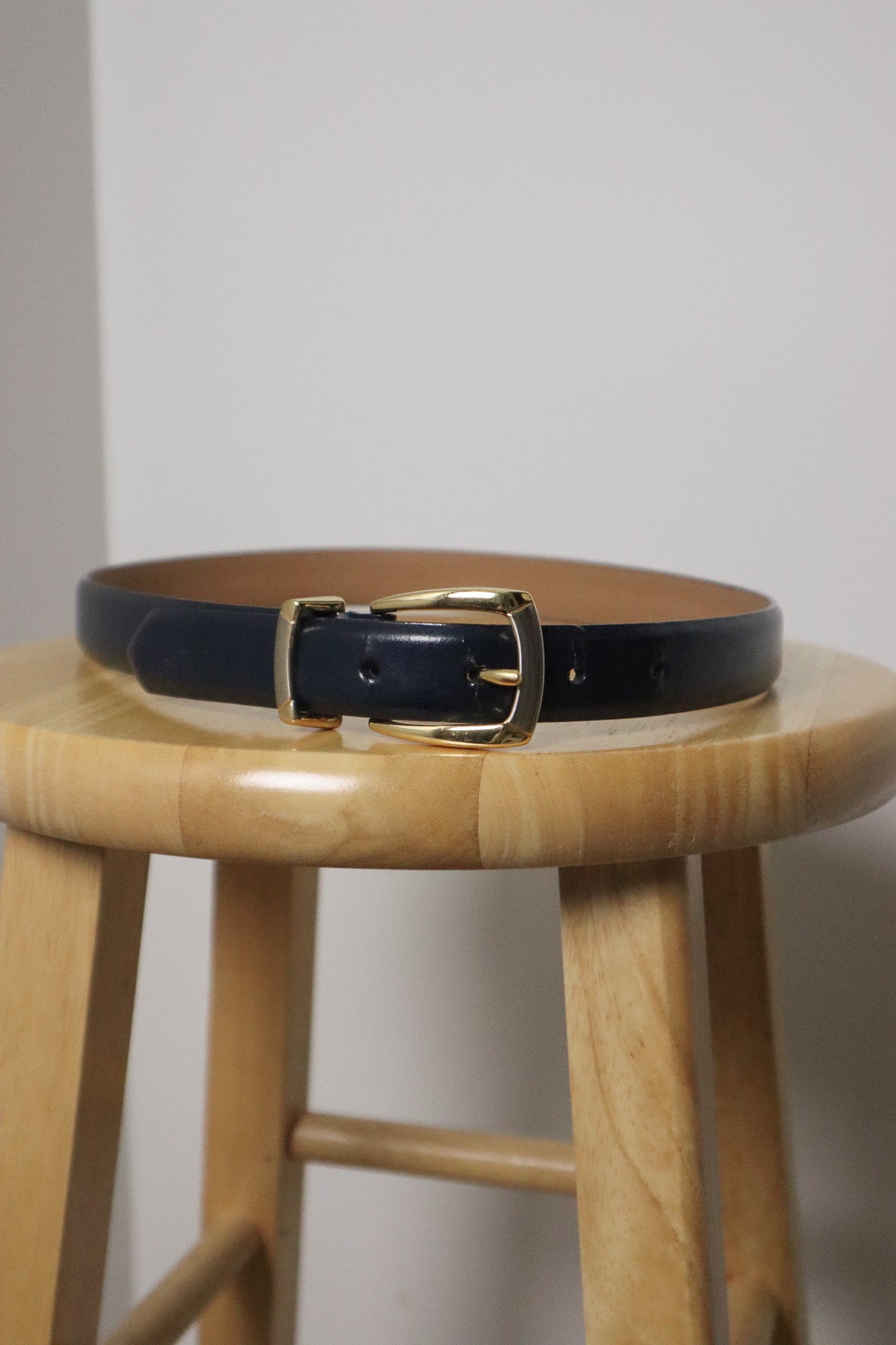 Vintage x Leather Belt (S/M)