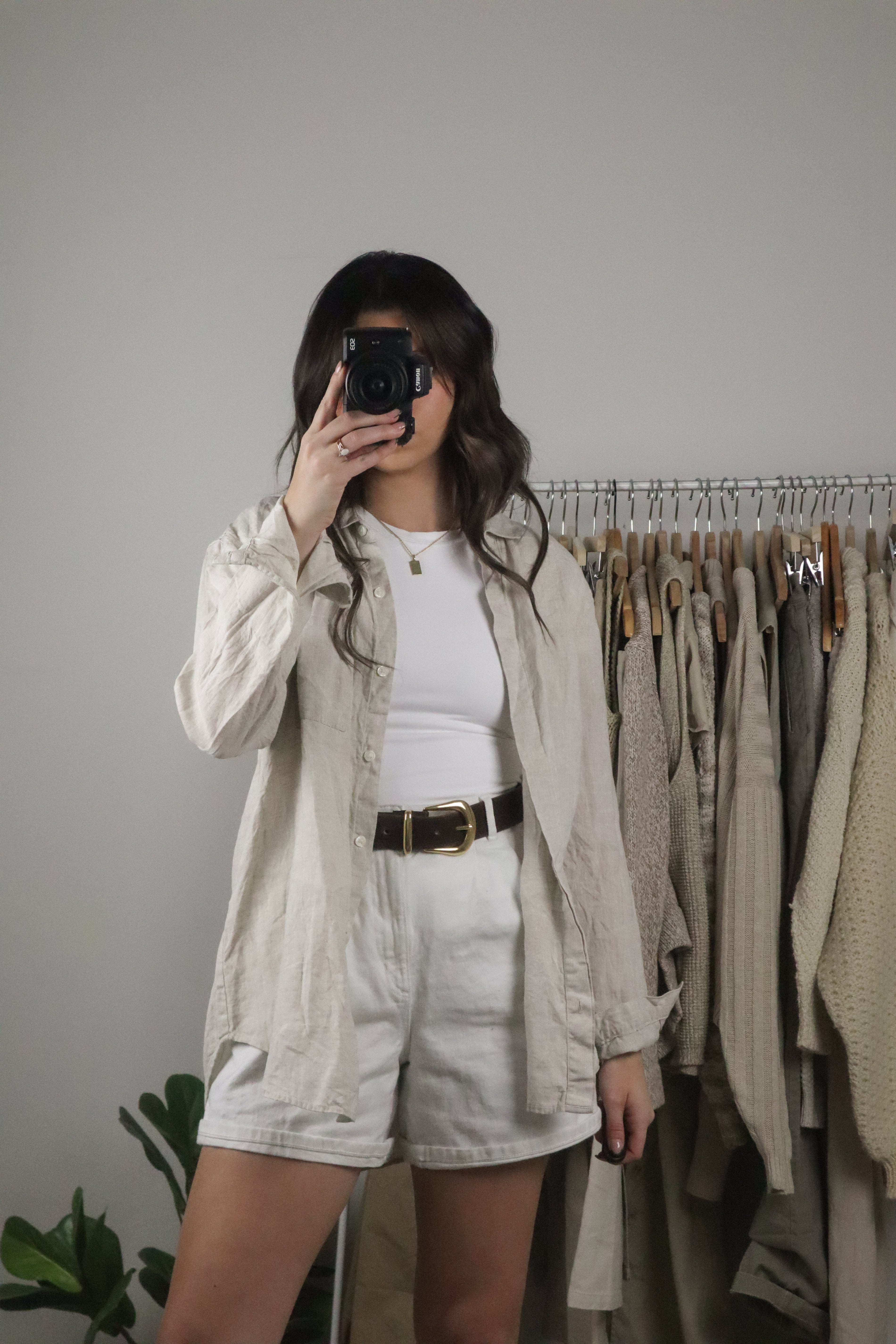 Modern x Linen Button Up (M)