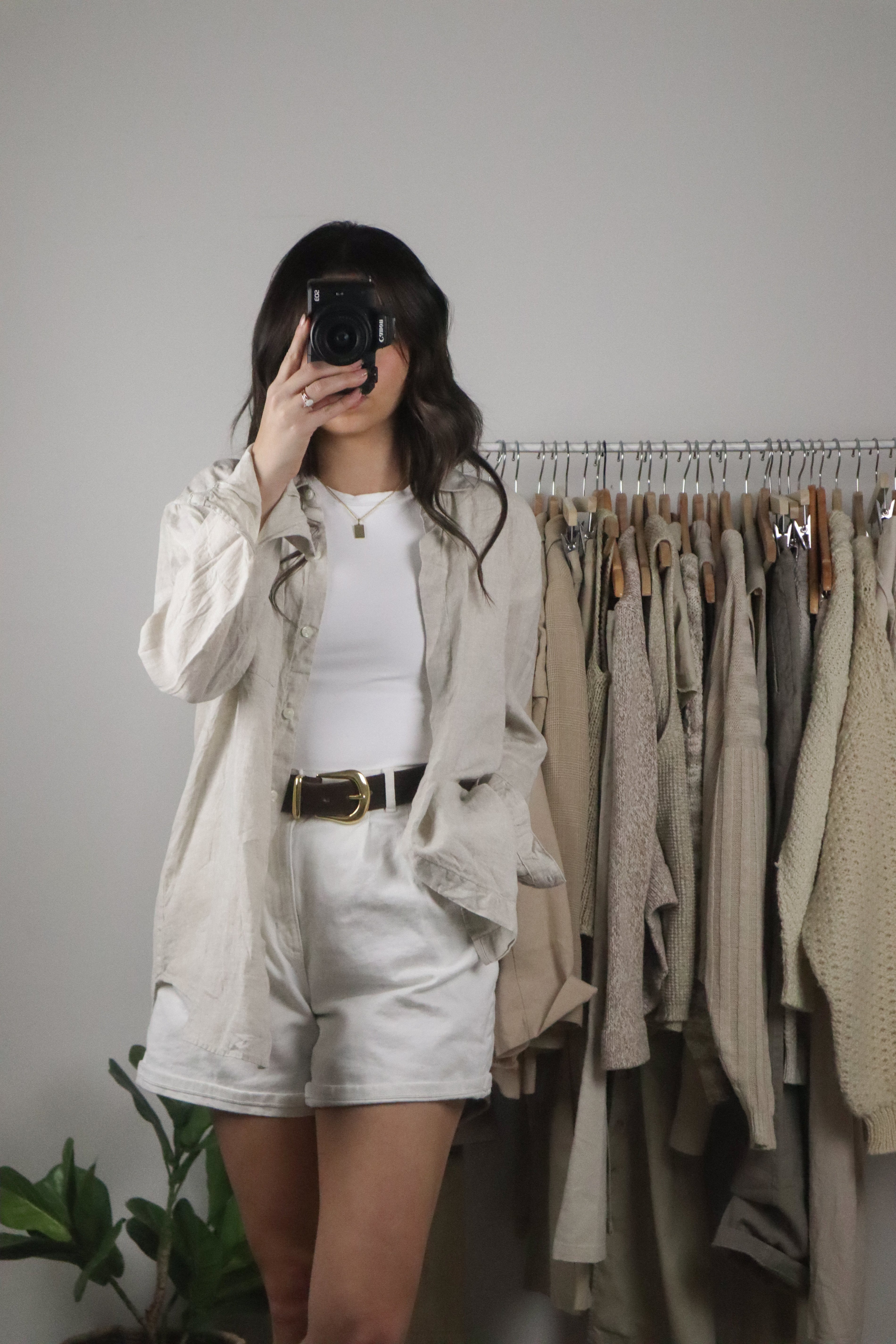 Modern x Linen Button Up (M)