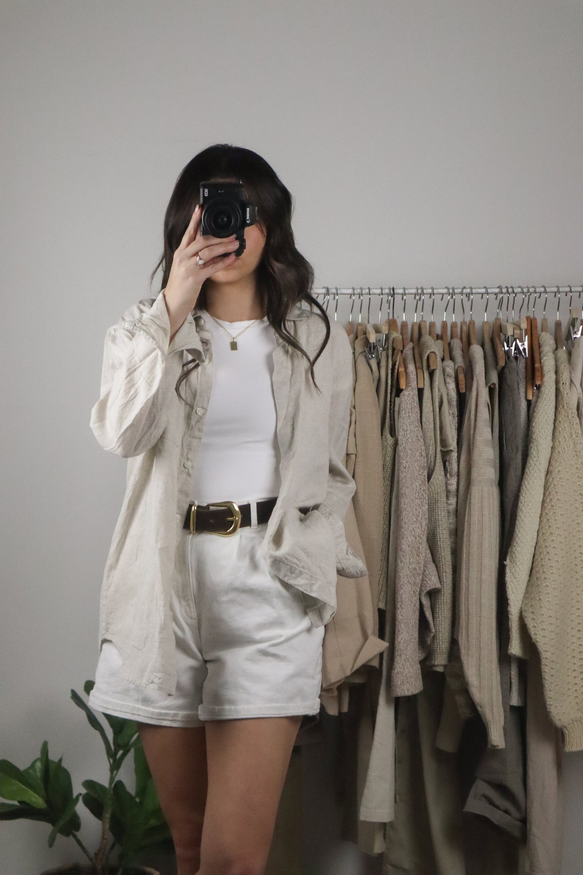 Modern x Linen Button Up (M)
