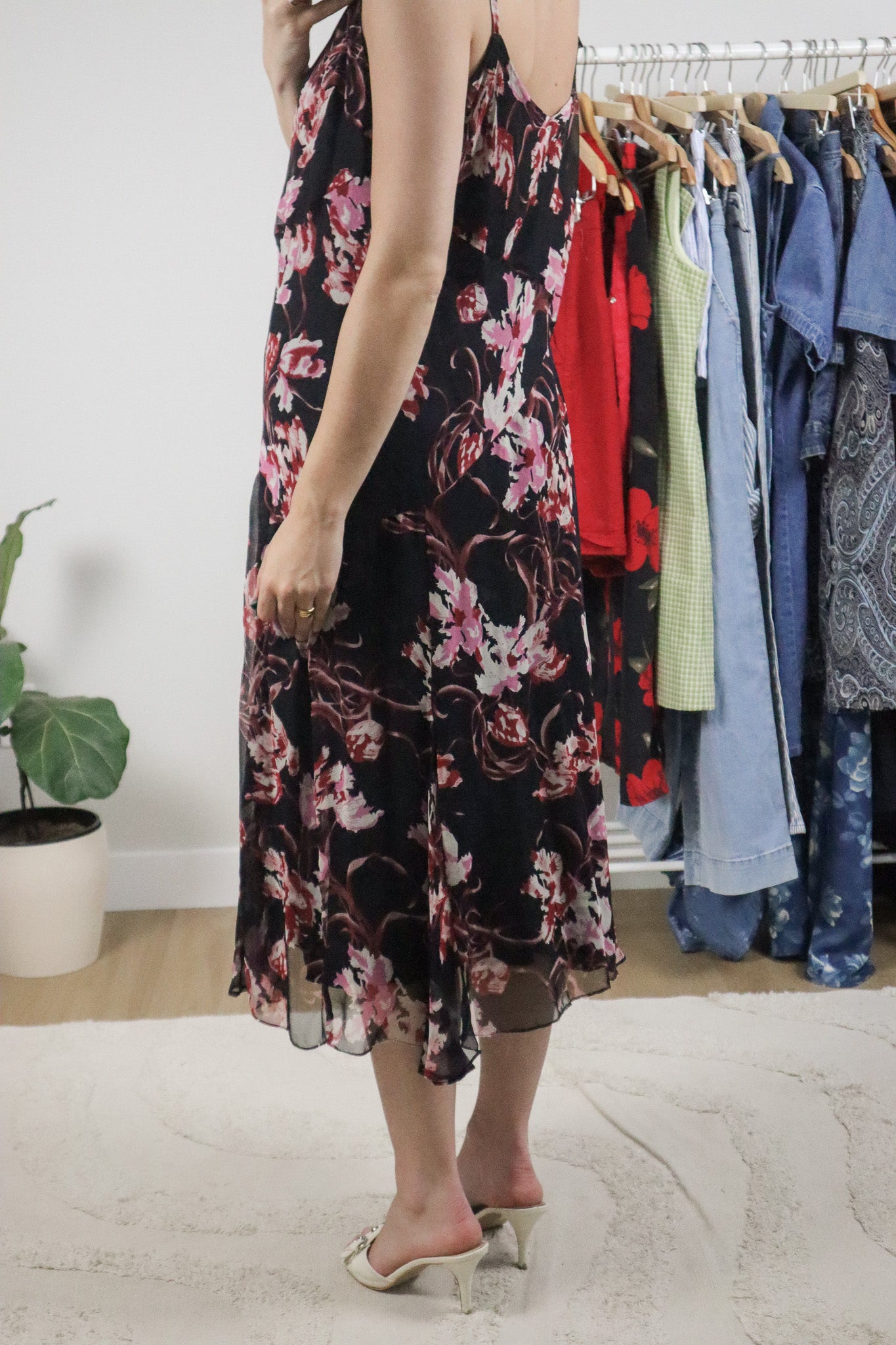 Vintage x Silk Midi Dress (10)