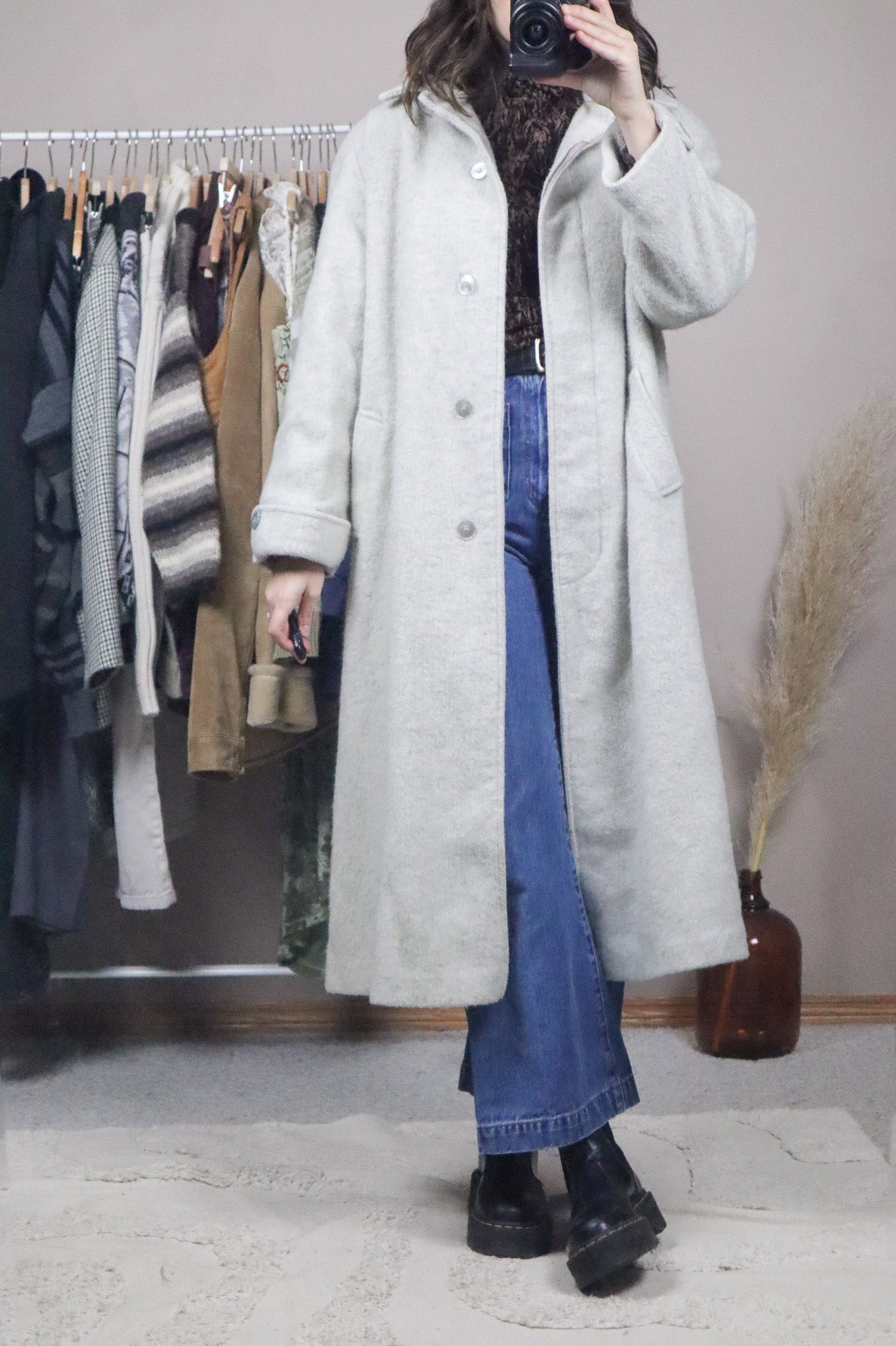 Made in Canada x Vintage x Wool Blend Coat (M)