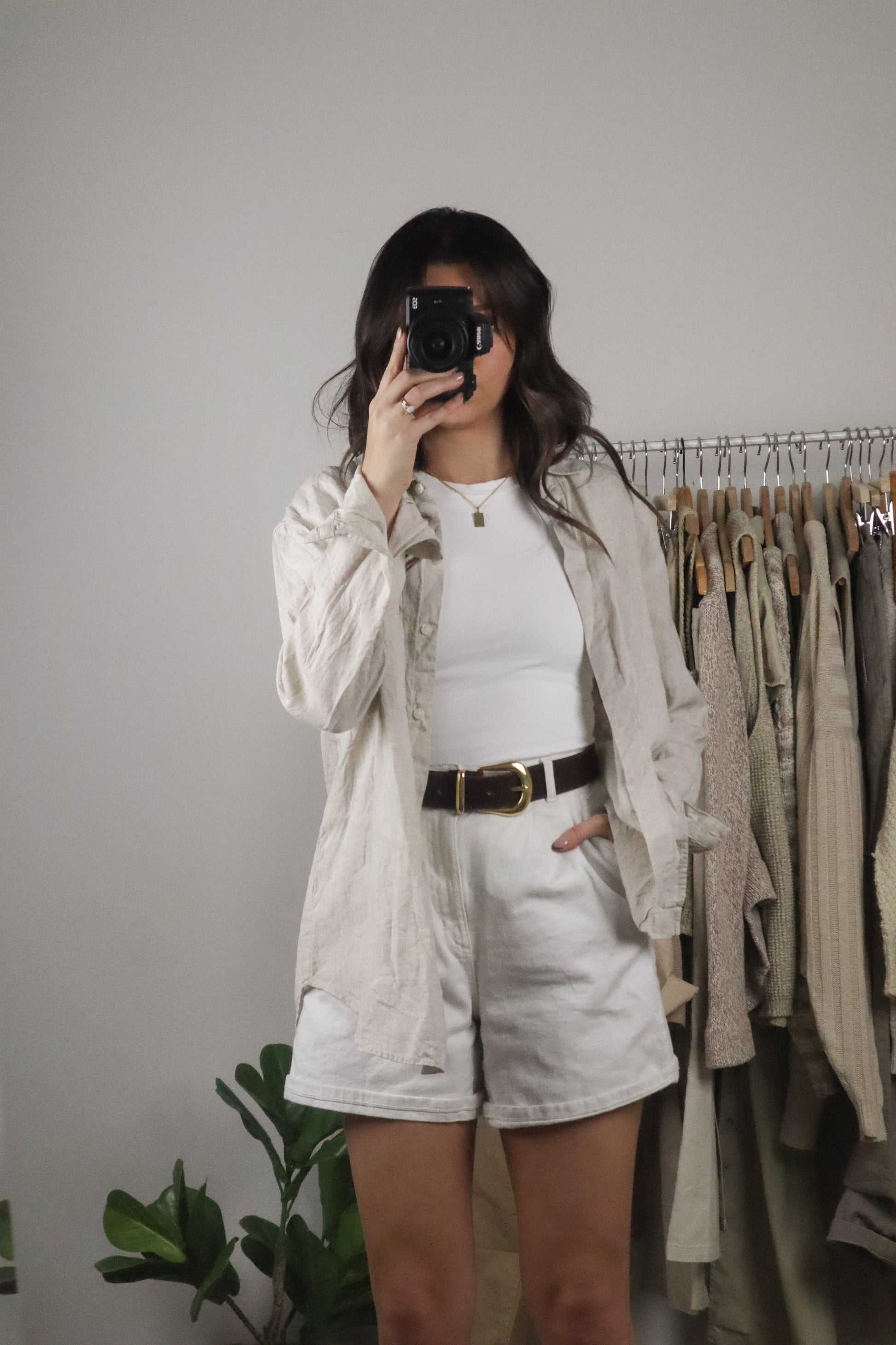 Modern x Linen Button Up (M)
