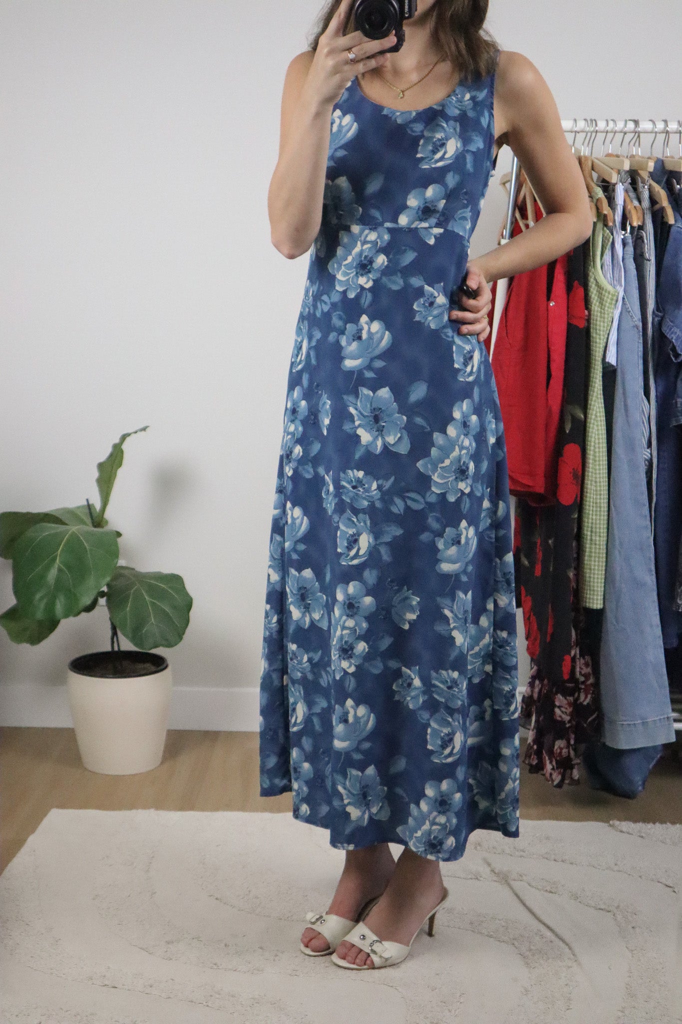 Vintage x Floral Maxi Dress (8)