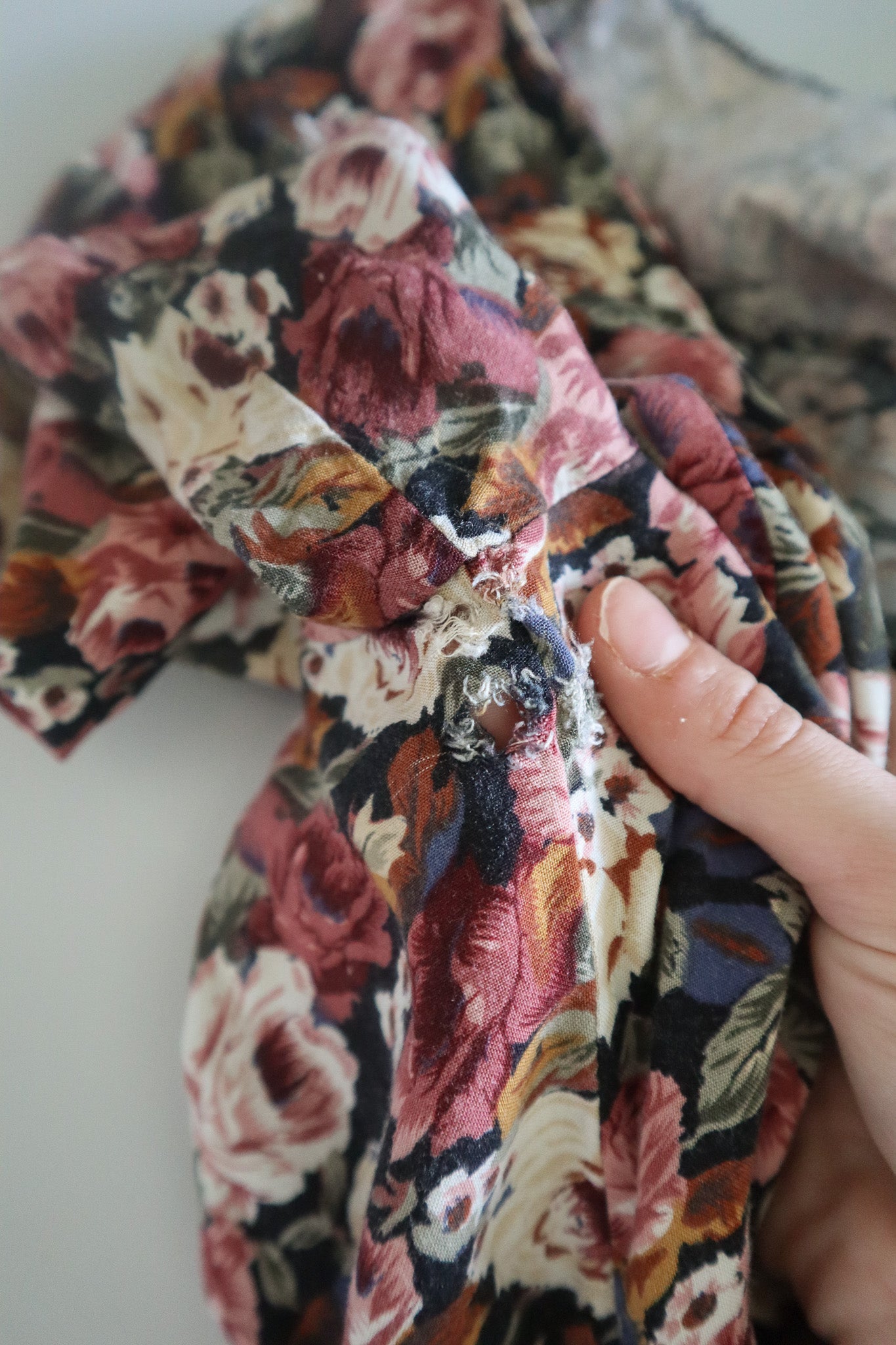 Made in Canada x Vintage x Floral Maxi Dress (S)