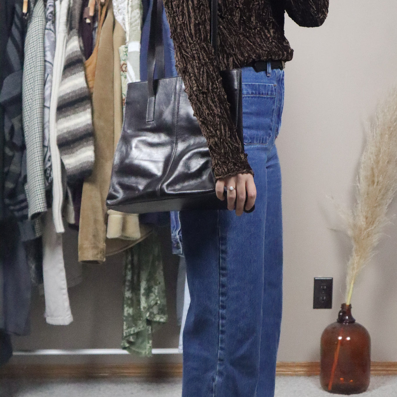 Made in Canada x Vintage x Leather Aldo Purse