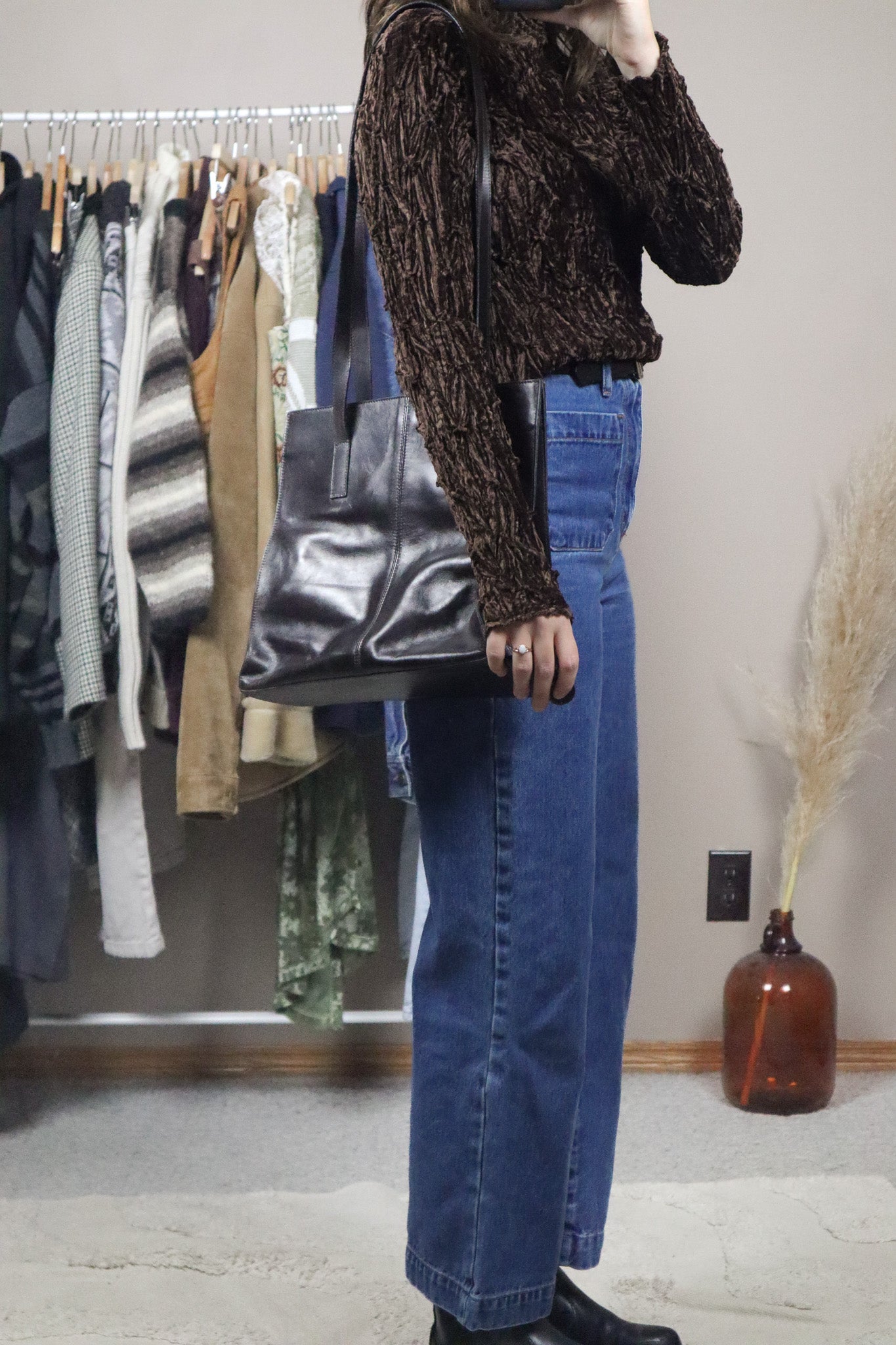 Made in Canada x Vintage x Leather Aldo Purse