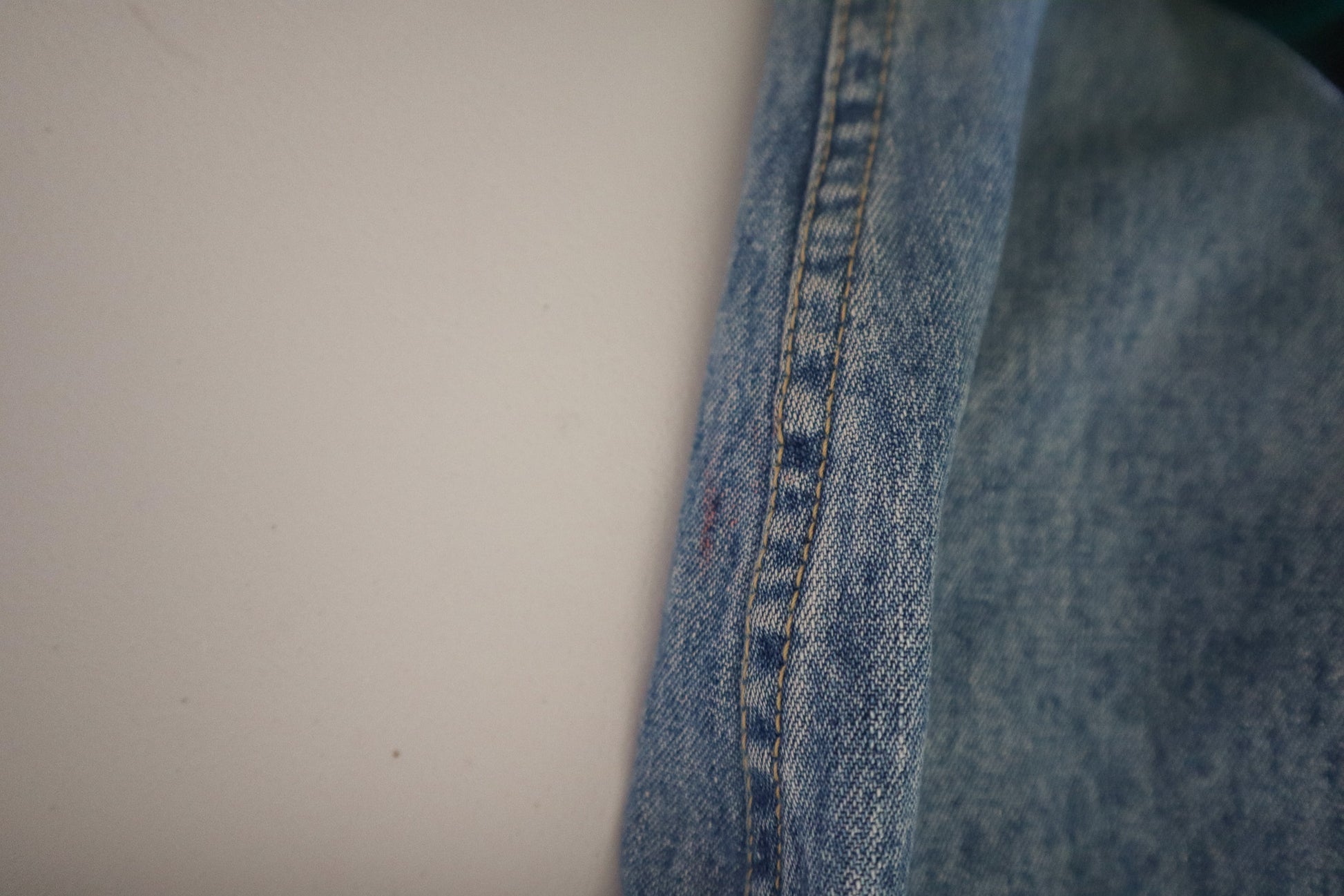 Vintage x Floral/Embroidered Denim Jacket (XS/S)