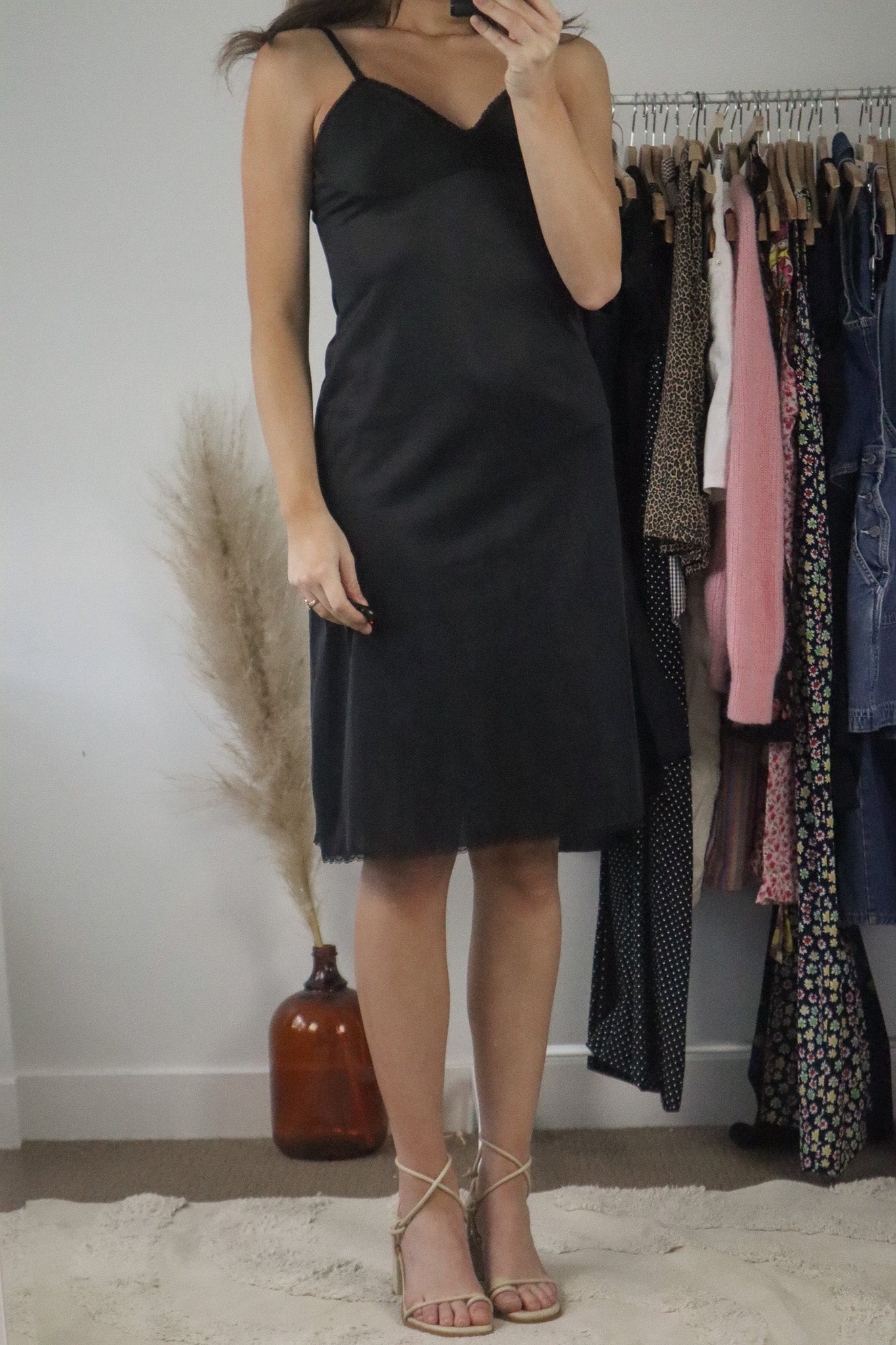 Made in the USA x Vintage x Slip Dress (S)