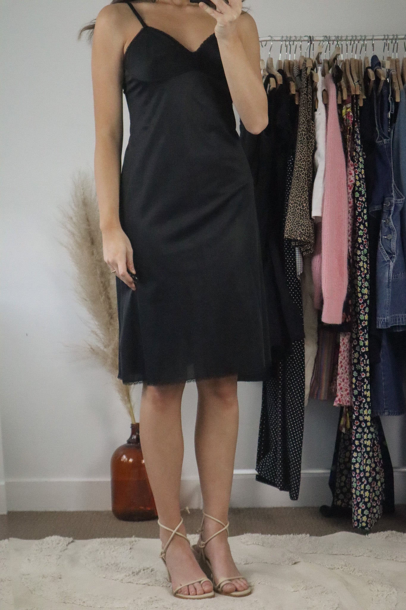 Made in the USA x Vintage x Slip Dress (S)