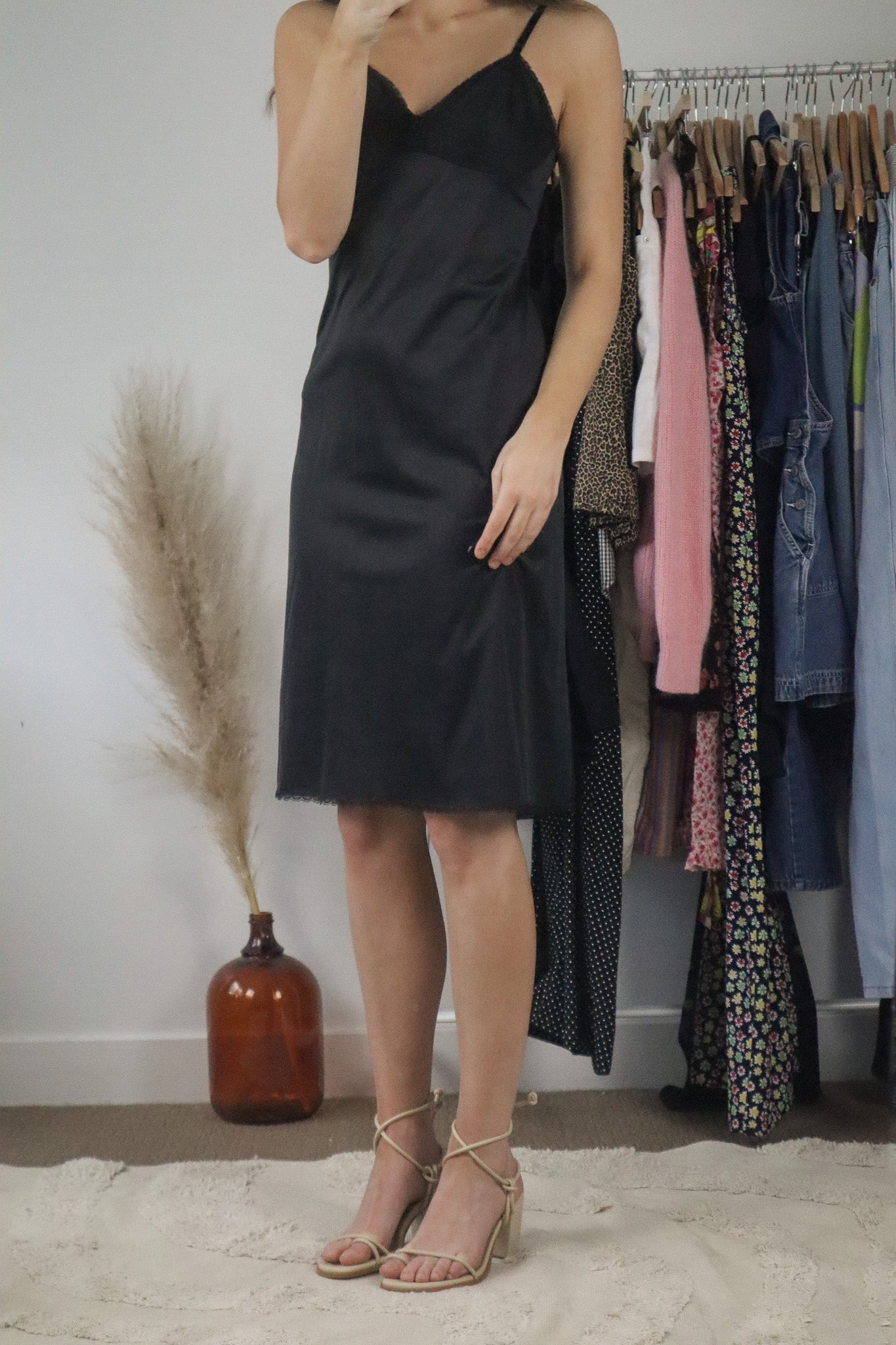 Made in the USA x Vintage x Slip Dress (S)