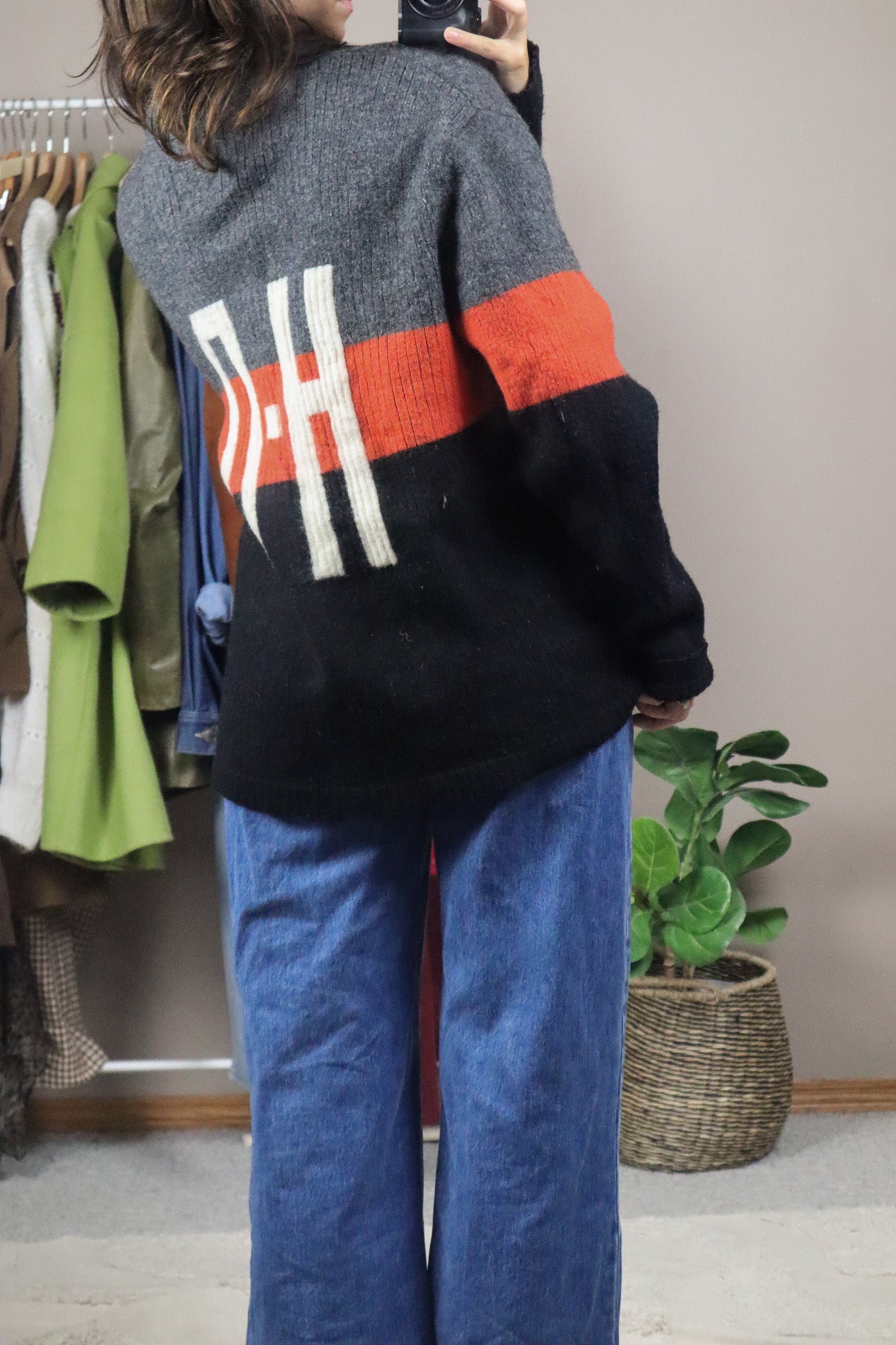 Vintage x Wool Harley Davidson Knit (L/XL)