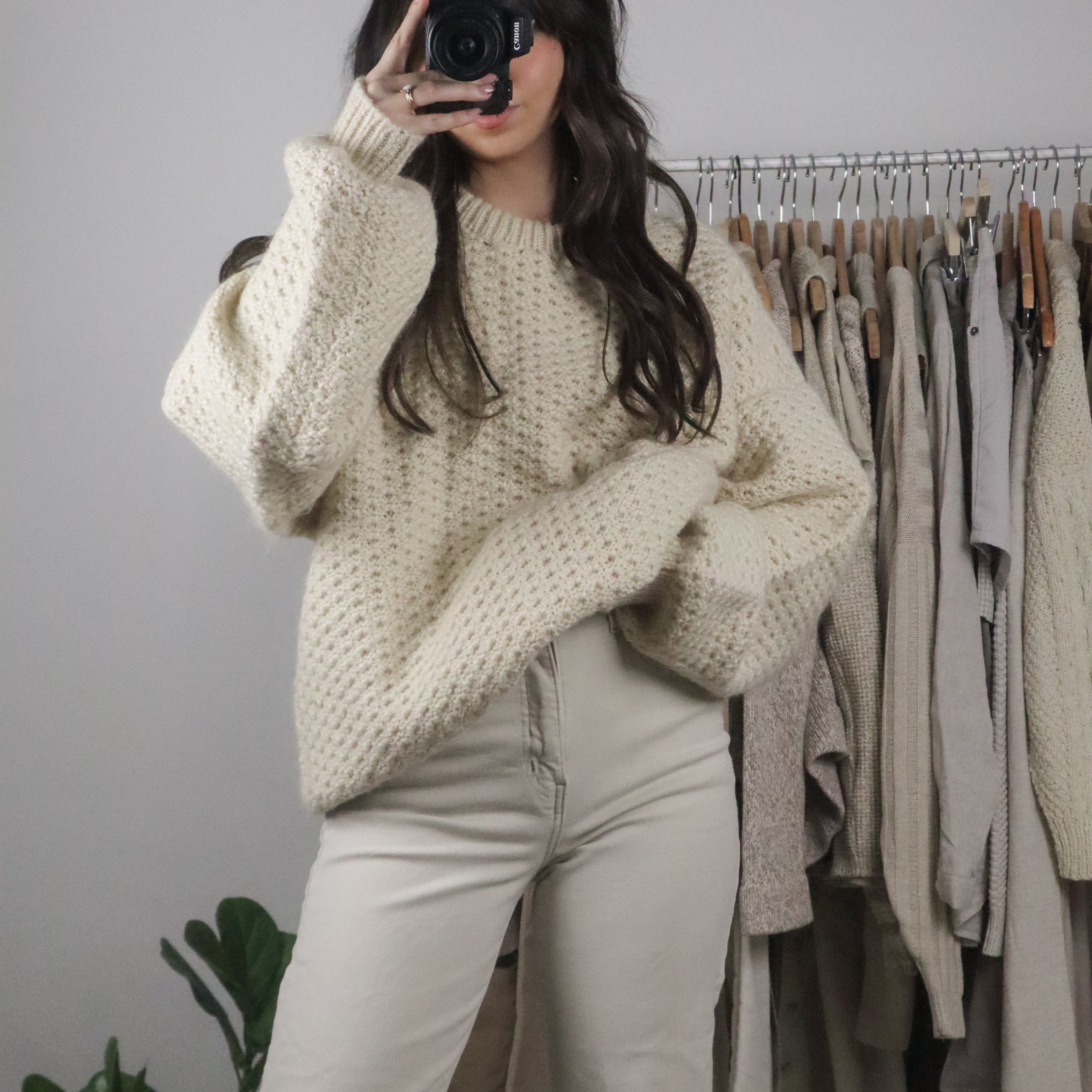Made in New Zealand x Vintage x Wool Chunky Knit (L/XL)