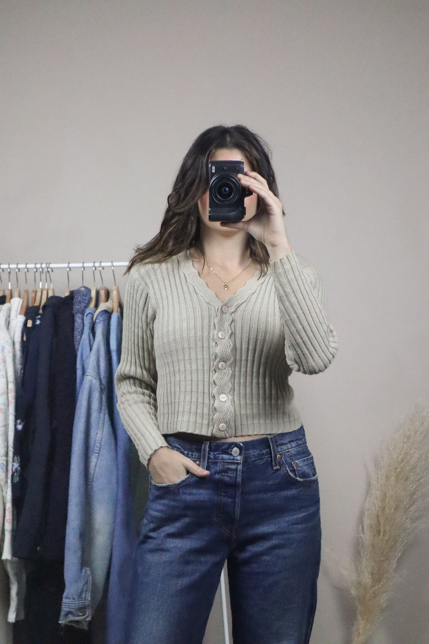 Vintage x Cropped Knit (S)