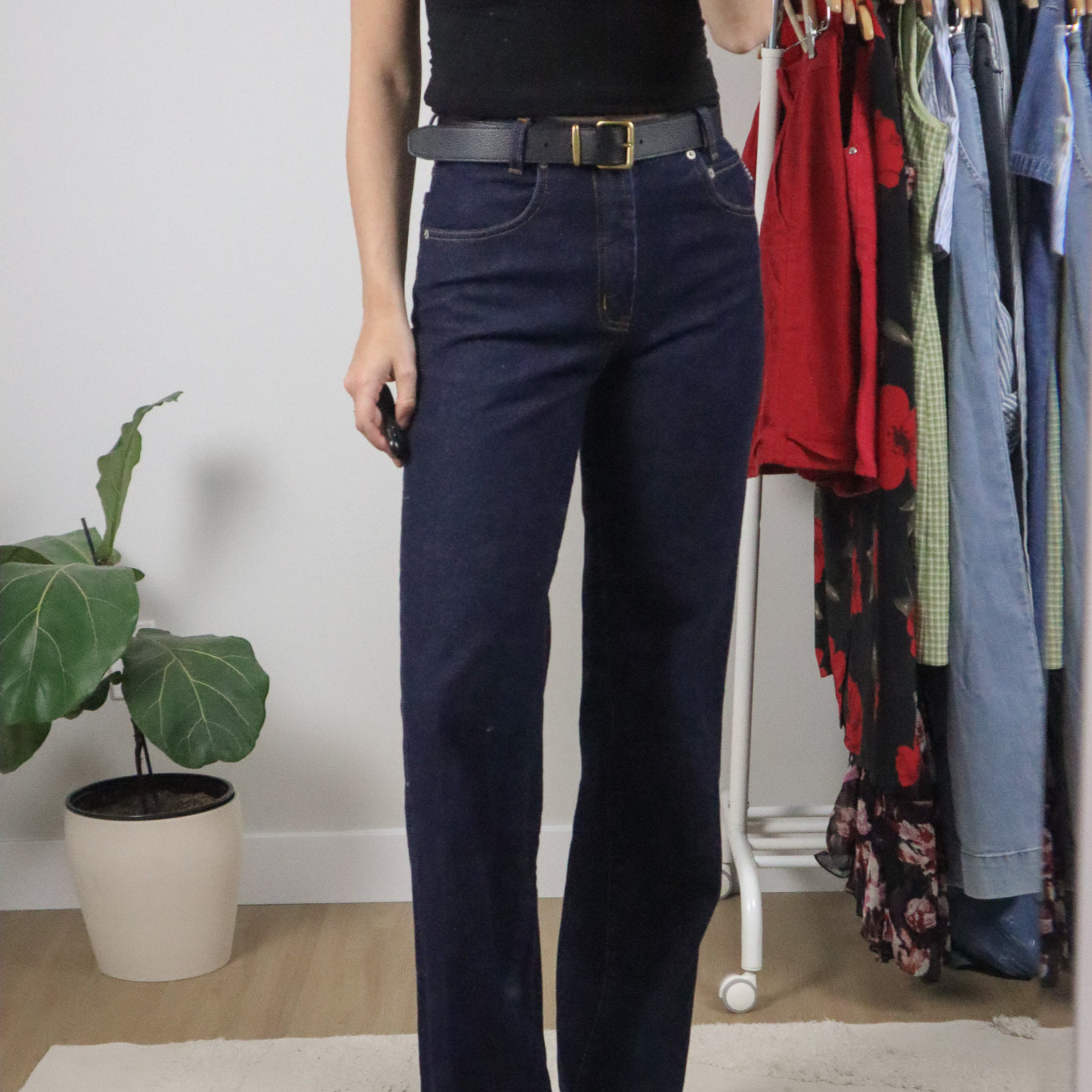 Made in USA x Vintage x Wide Leg Jeans (2/4)