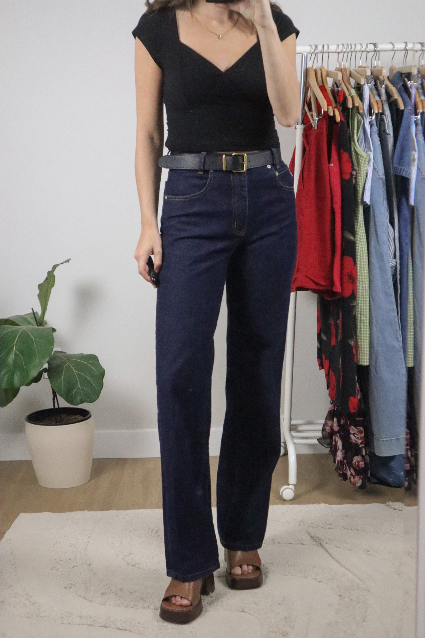 Made in USA x Vintage x Wide Leg Jeans (2/4)