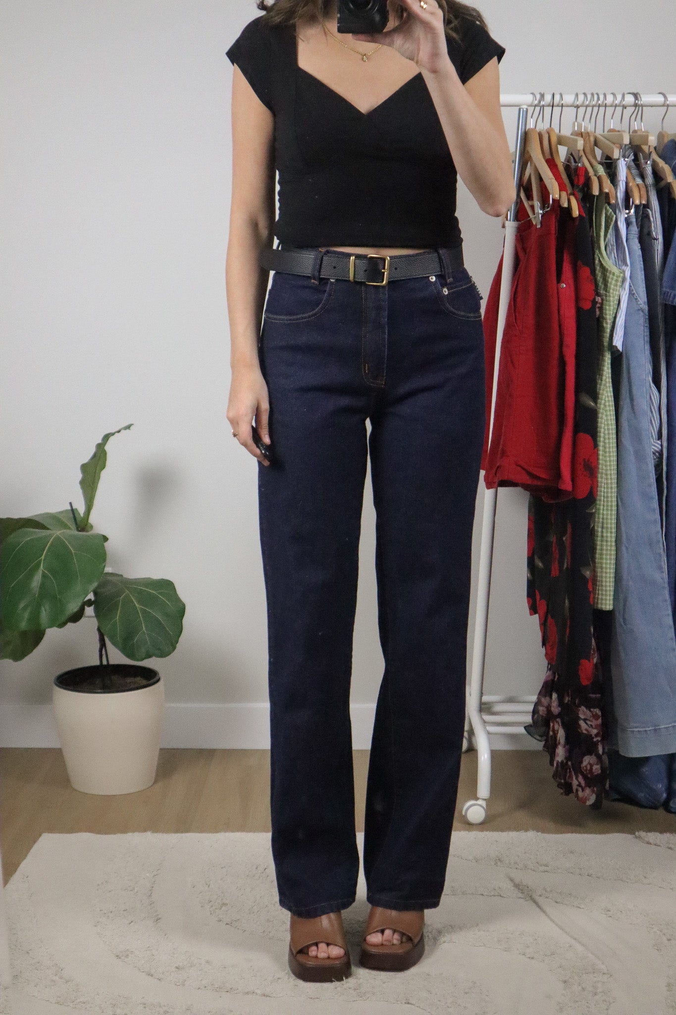 Made in USA x Vintage x Wide Leg Jeans (2/4)